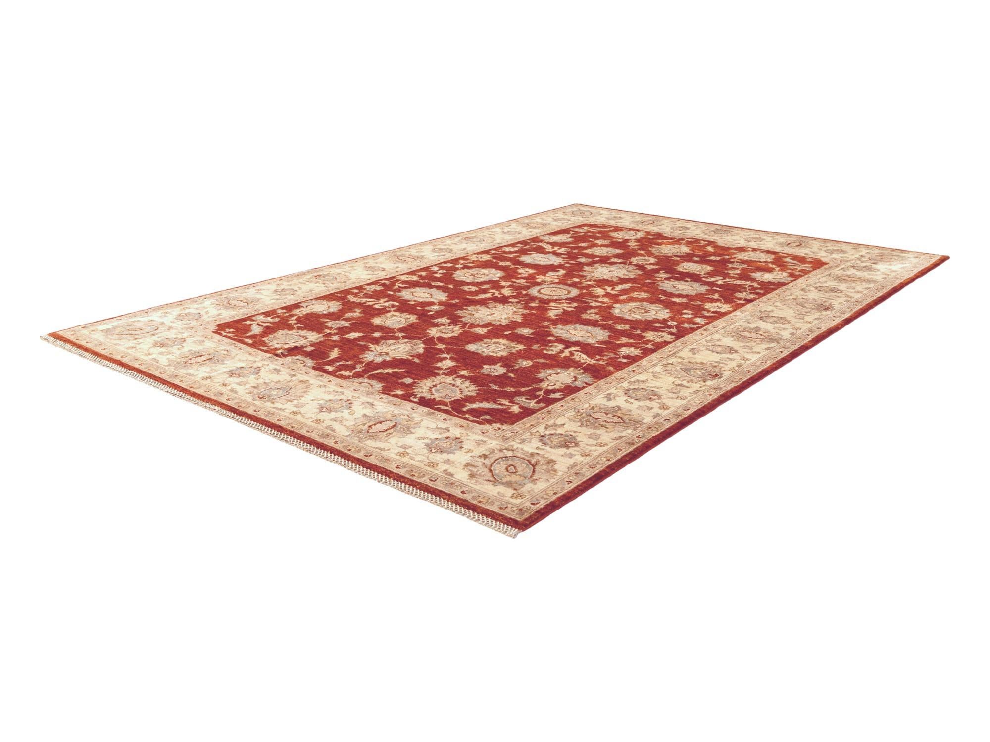 6' 7 x 9' 10 Hand Knotted Ziegler Rug