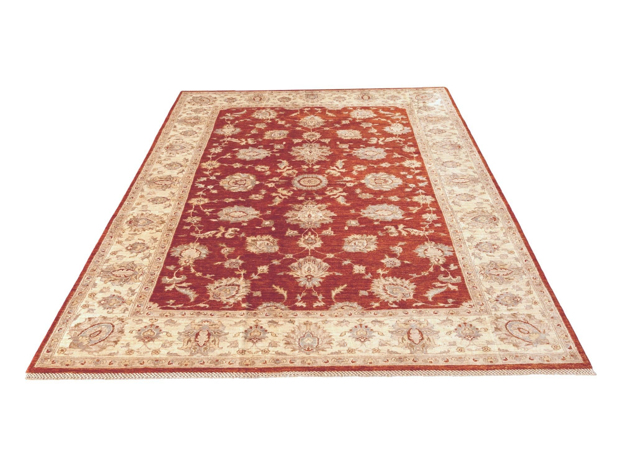 6' 7 x 9' 10 Hand Knotted Ziegler Rug