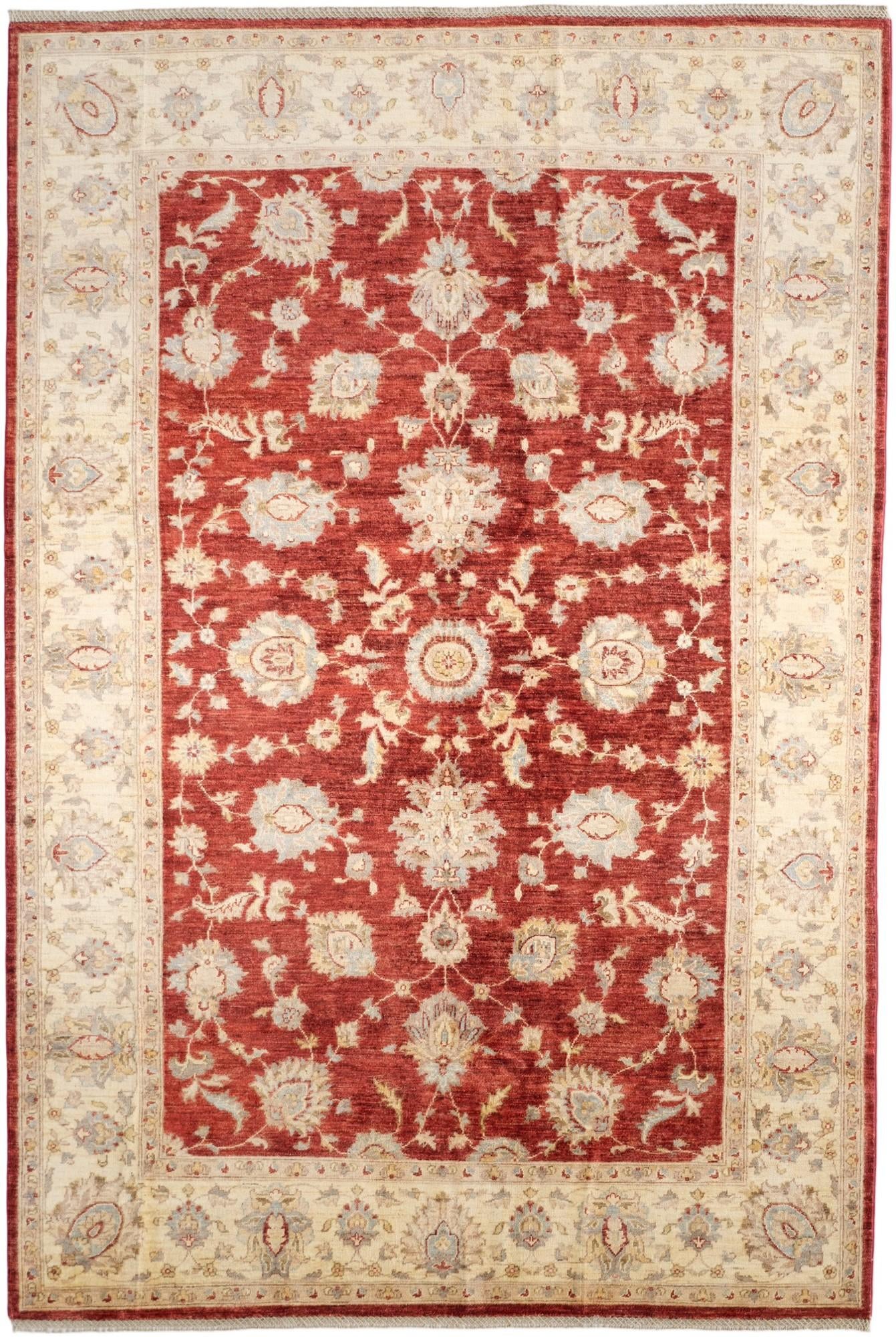 6' 7 x 9' 10 Hand Knotted Ziegler Rug