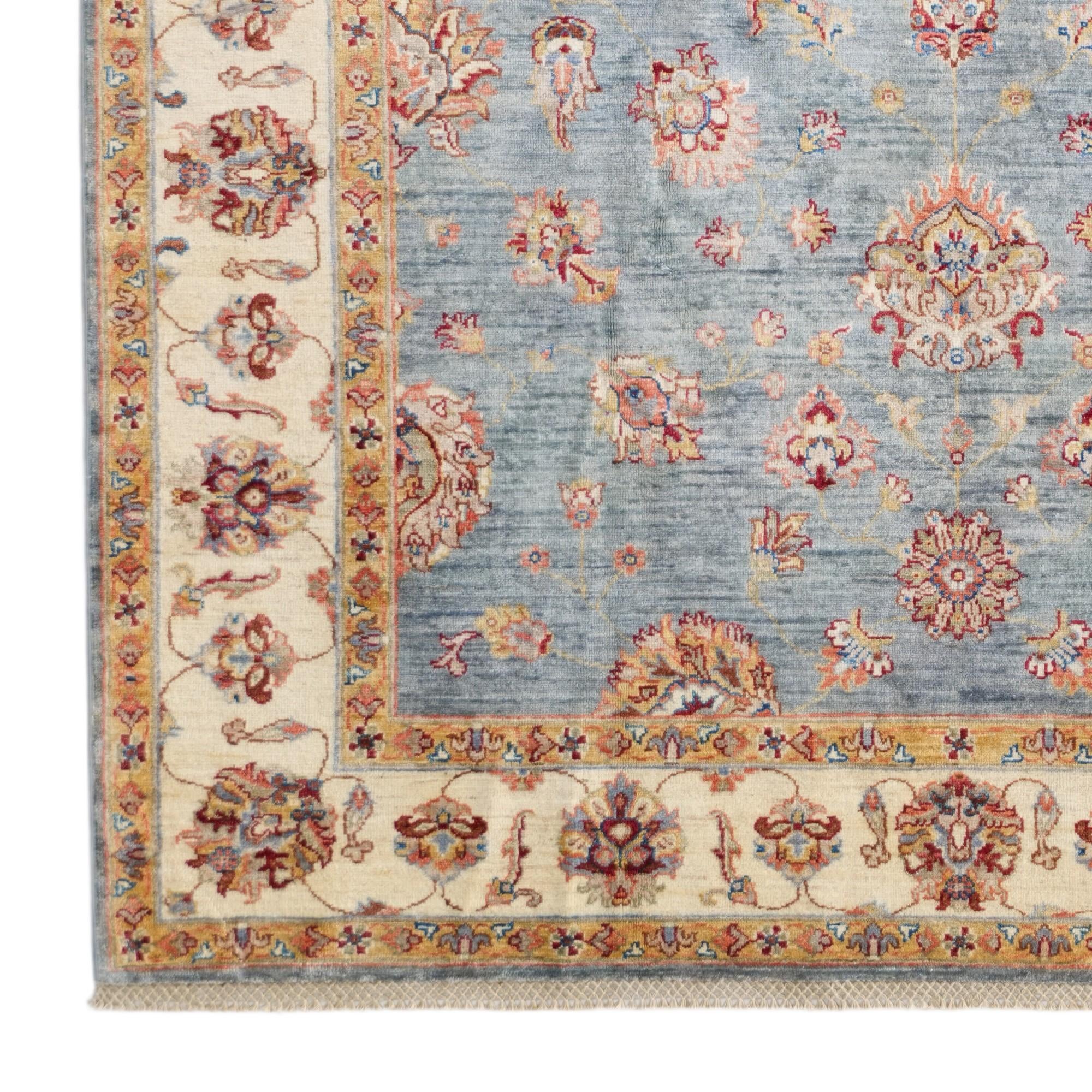 190cm x 280cm Hand Knotted Ziegler Rug