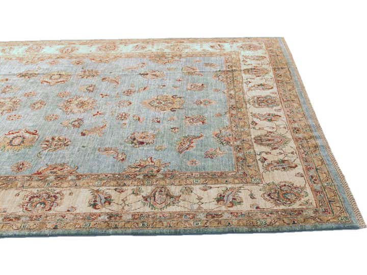 6' 8 x 9' 4 Hand Knotted Ziegler Rug