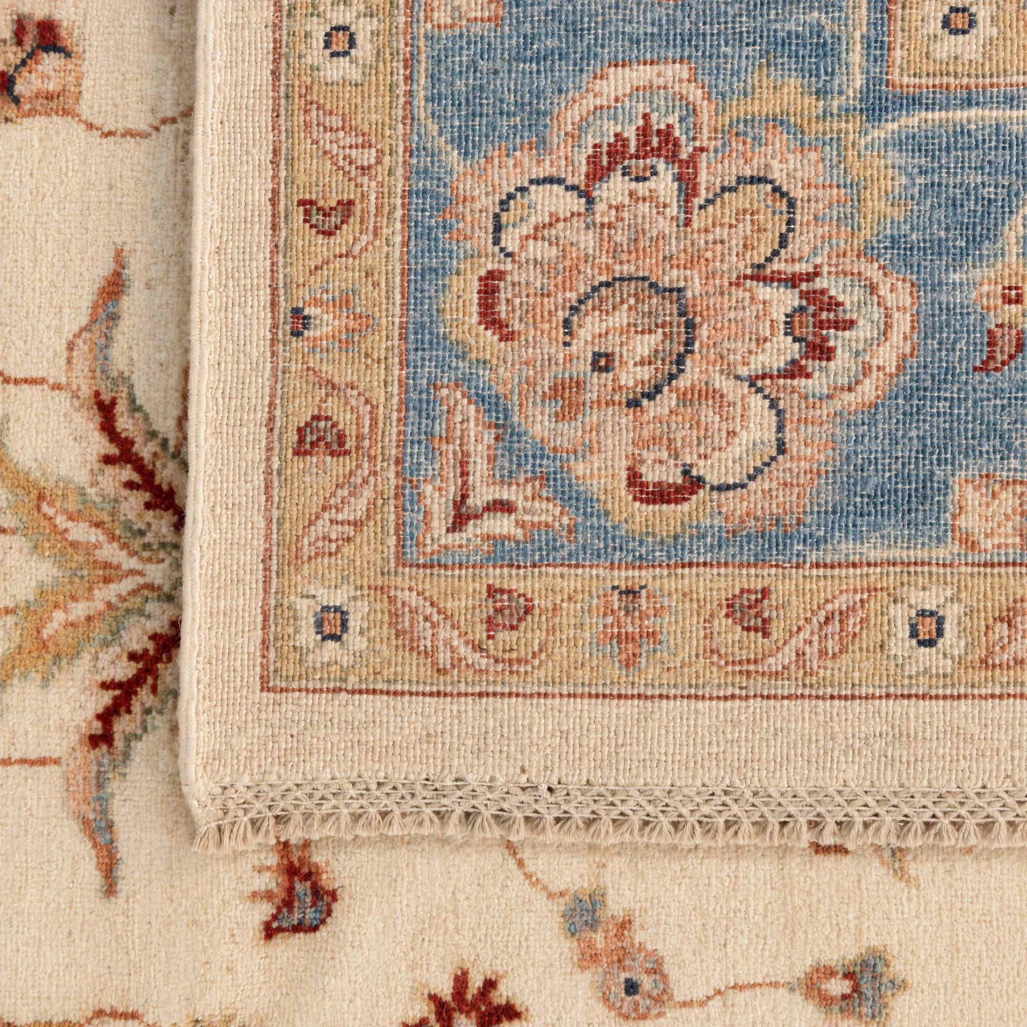 210cm x 295cm Hand Knotted Ziegler Rug