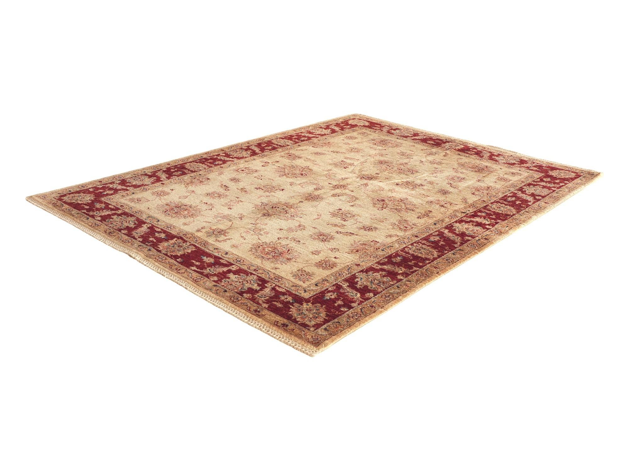 Detail image 4 of 10: 5' 10 x 7' 8 Hand Knotted Ziegler Rug