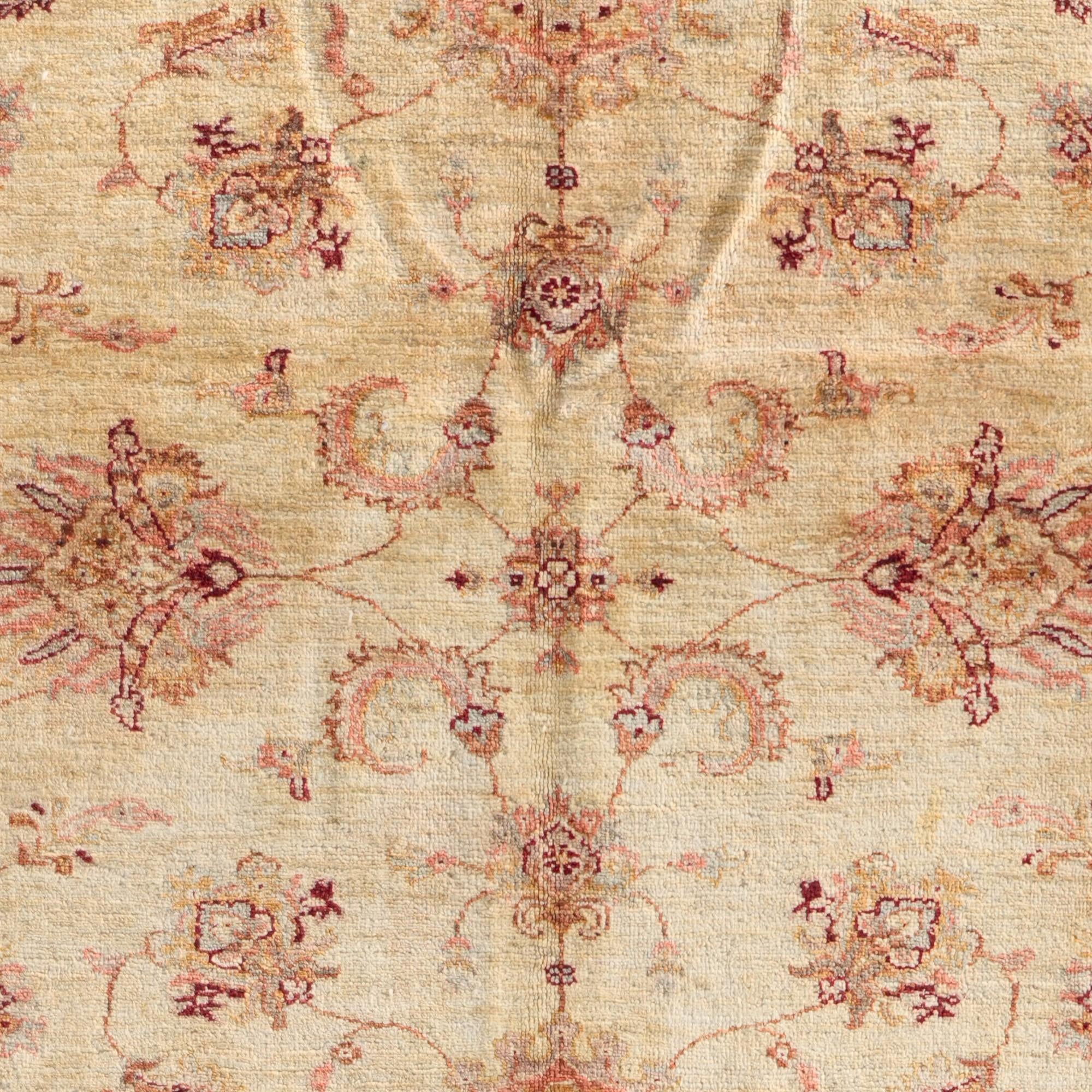 Detail image 10 of 10: 5' 10 x 7' 8 Hand Knotted Ziegler Rug