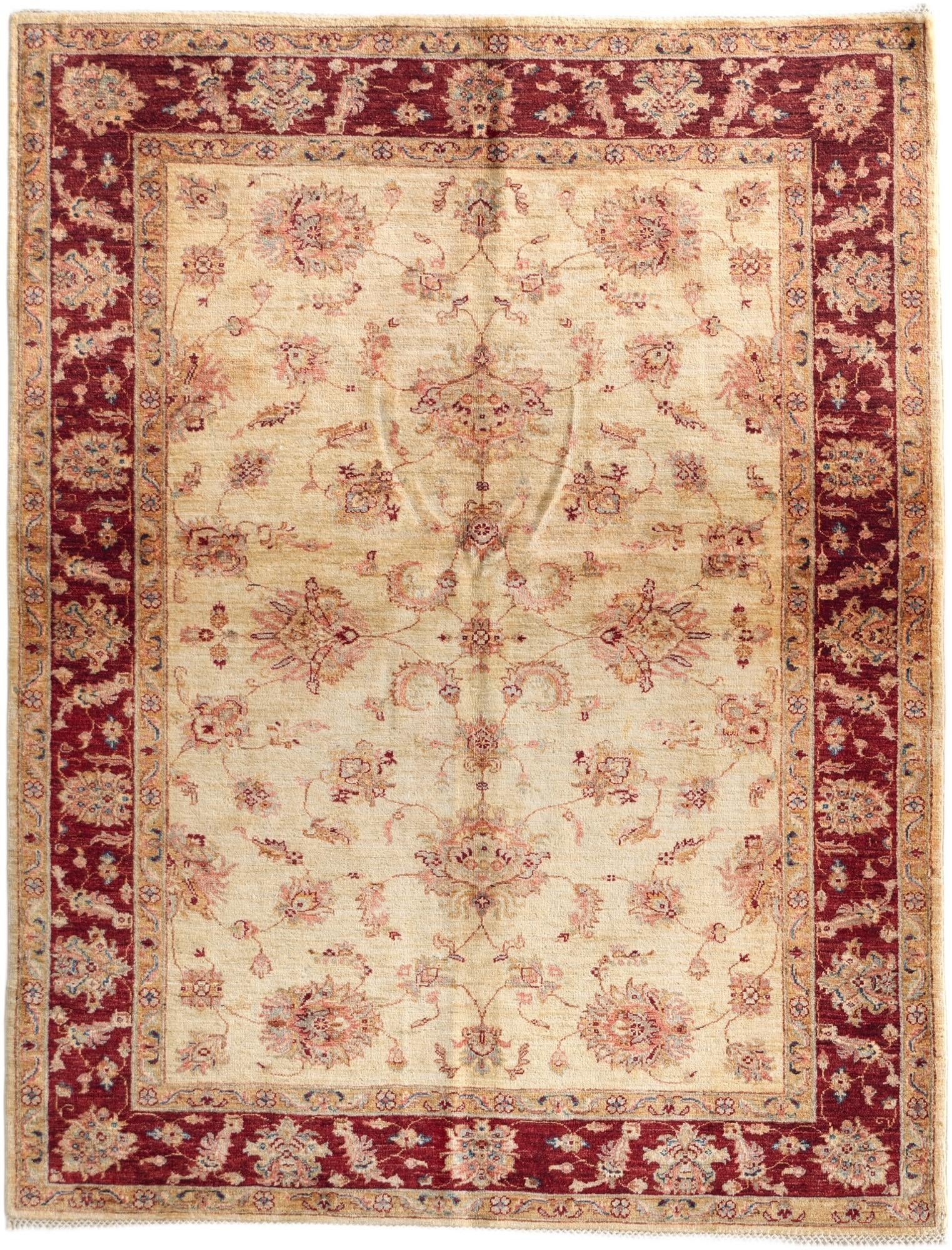 Detail image 2 of 10: 5' 10 x 7' 8 Hand Knotted Ziegler Rug