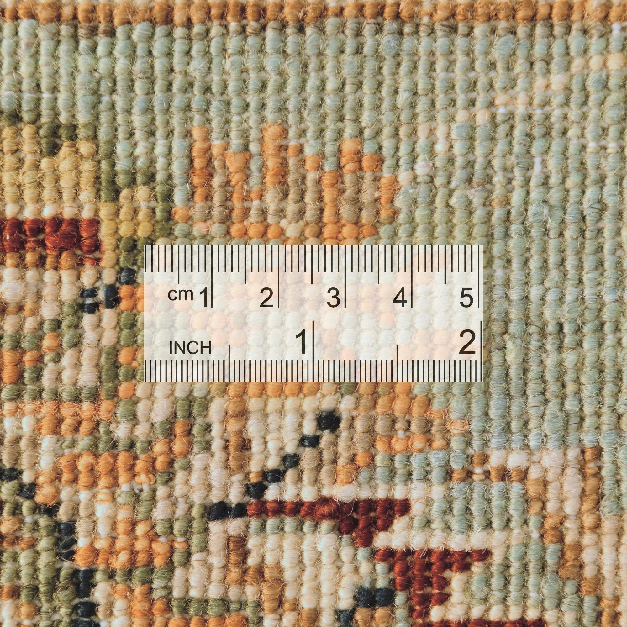 6' 9 x 9' 7 Hand Knotted Ziegler Rug