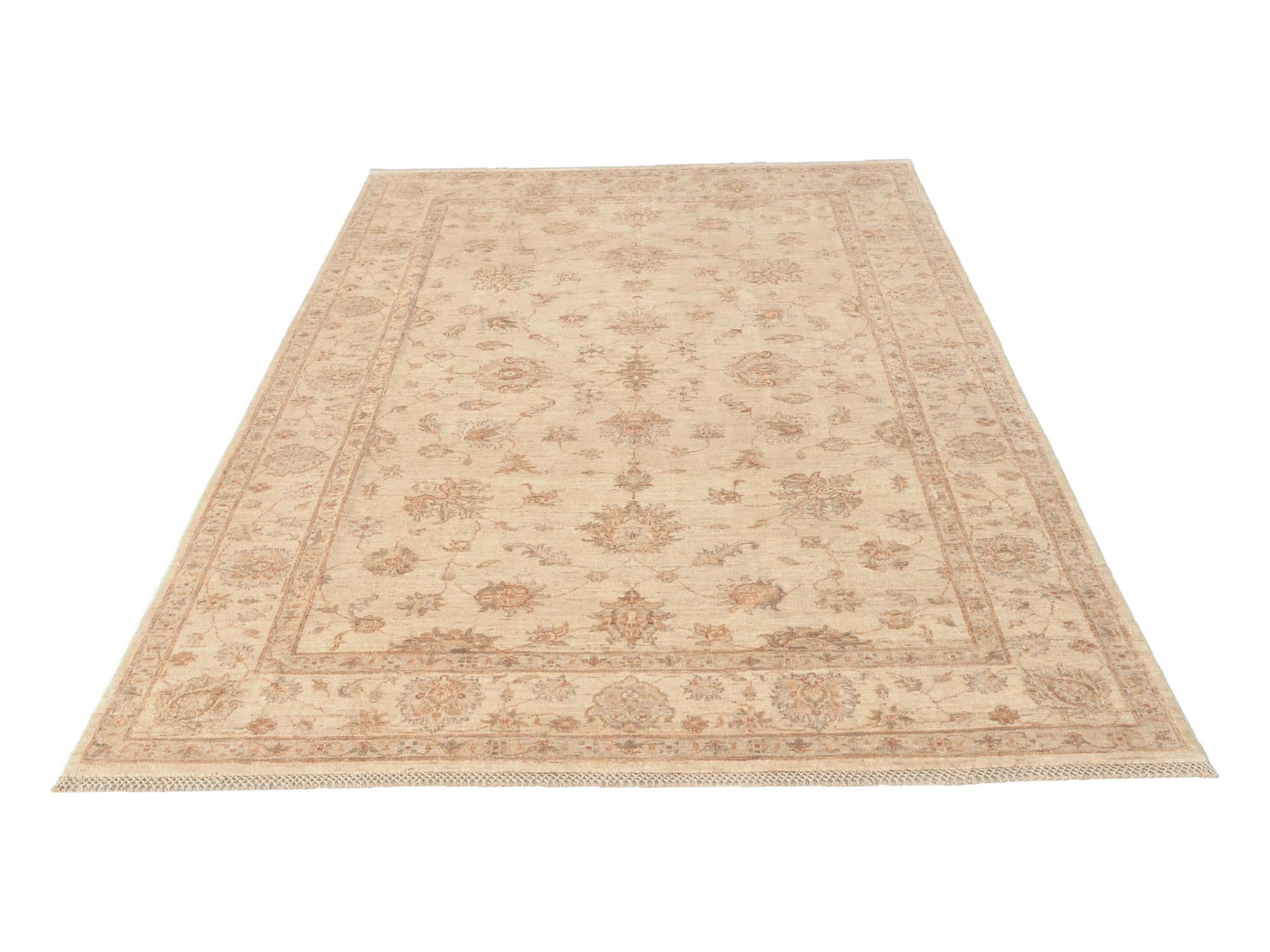 5' 11 x 9' 2 Hand Knotted Ziegler Rug
