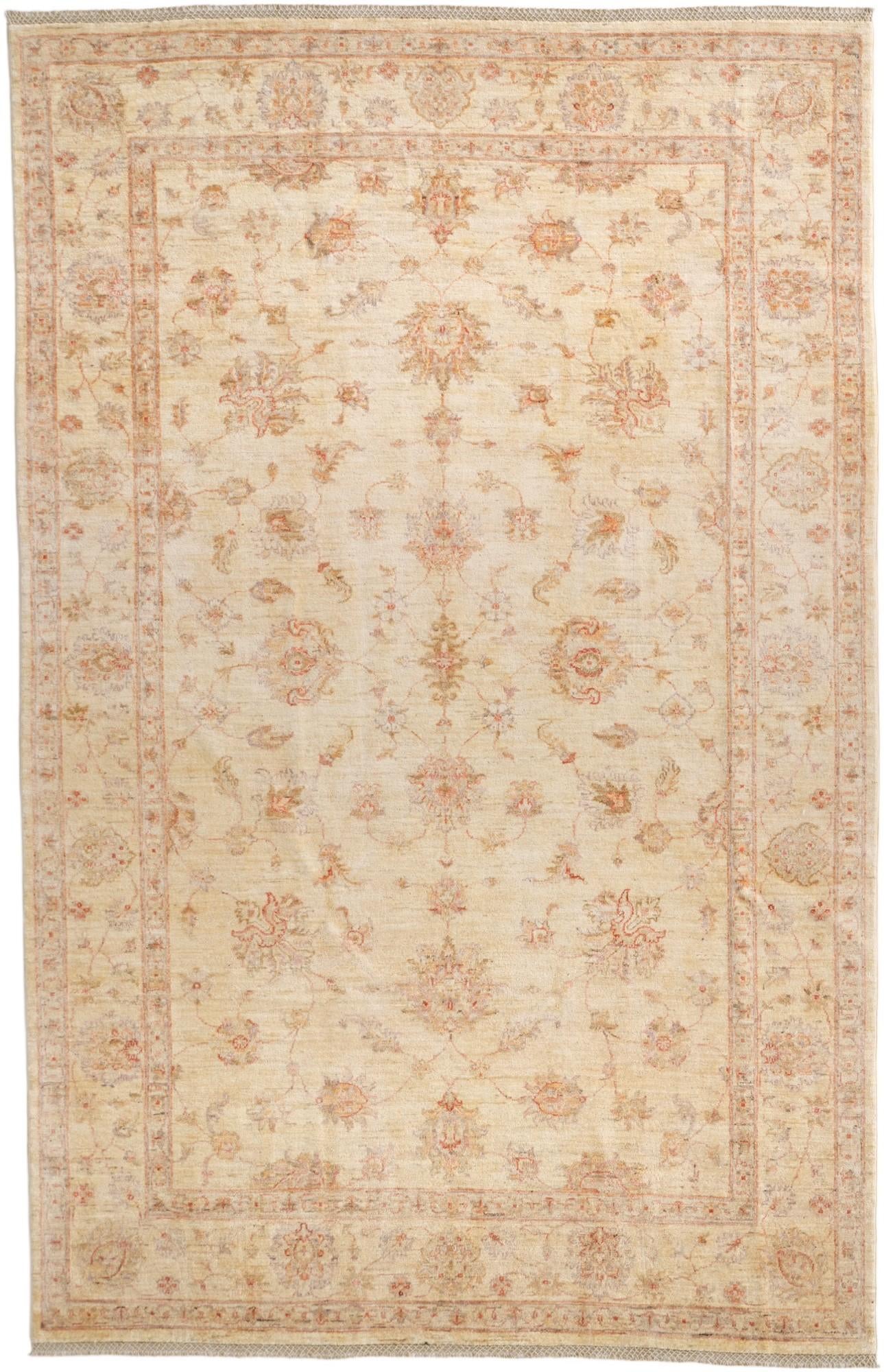 5' 11 x 9' 2 Hand Knotted Ziegler Rug