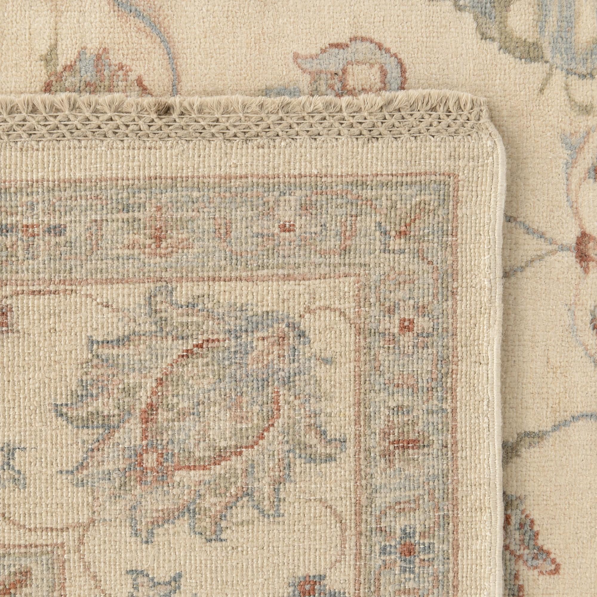 190cm x 285cm Hand Knotted Ziegler Rug