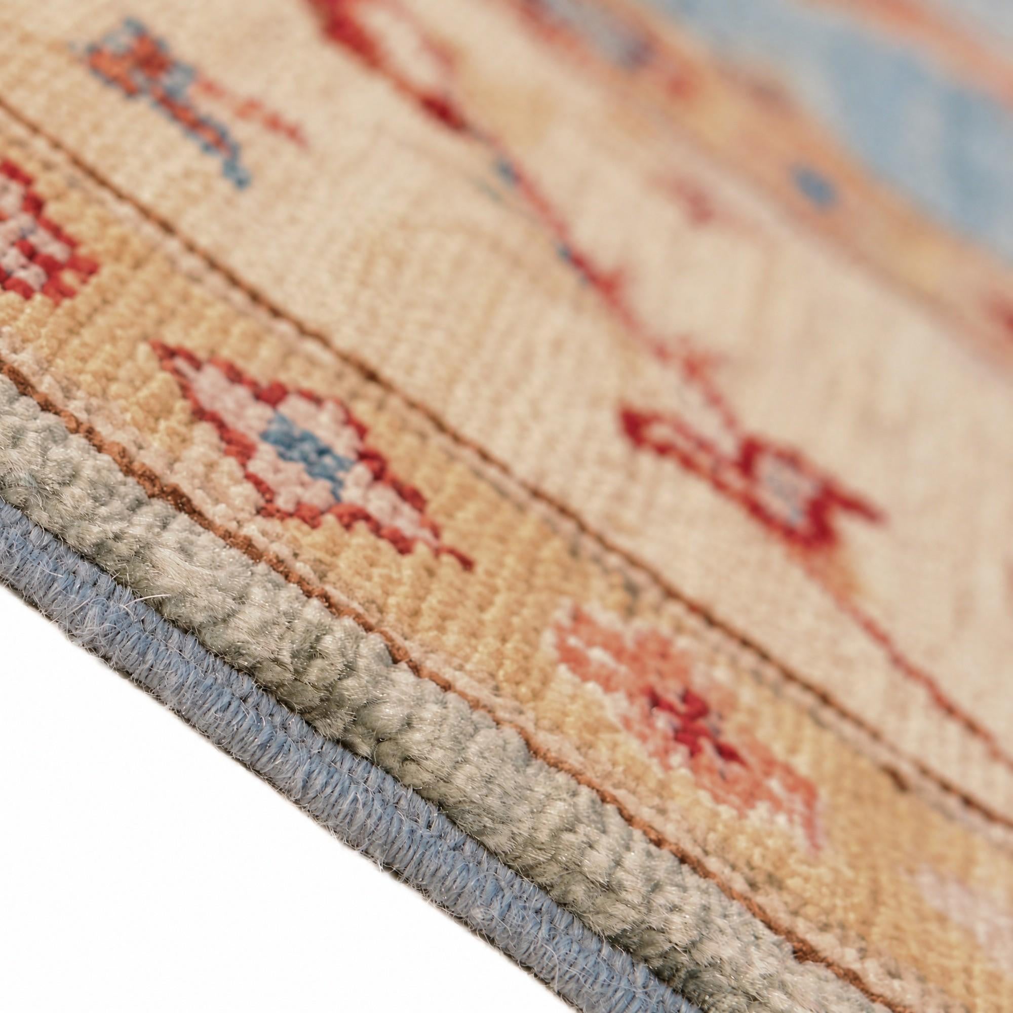 155cm x 210cm Hand Knotted Ziegler Rug