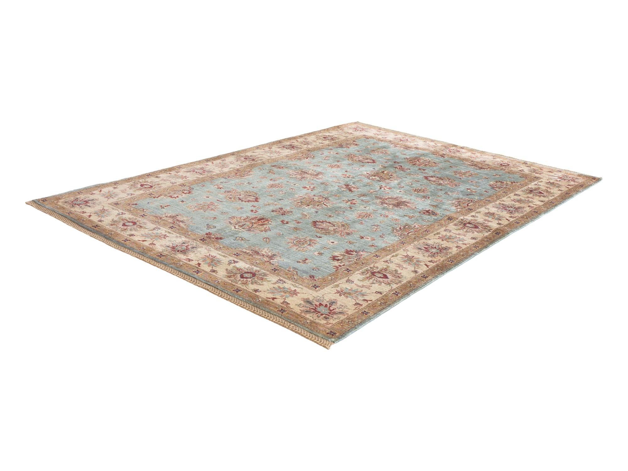 Detail image 4 of 10: 5' 11 x 8' 3 Hand Knotted Ziegler Rug