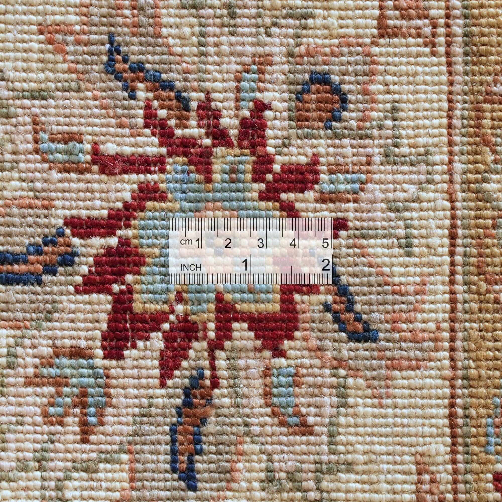 Detail image 9 of 10: 5' 11 x 8' 3 Hand Knotted Ziegler Rug