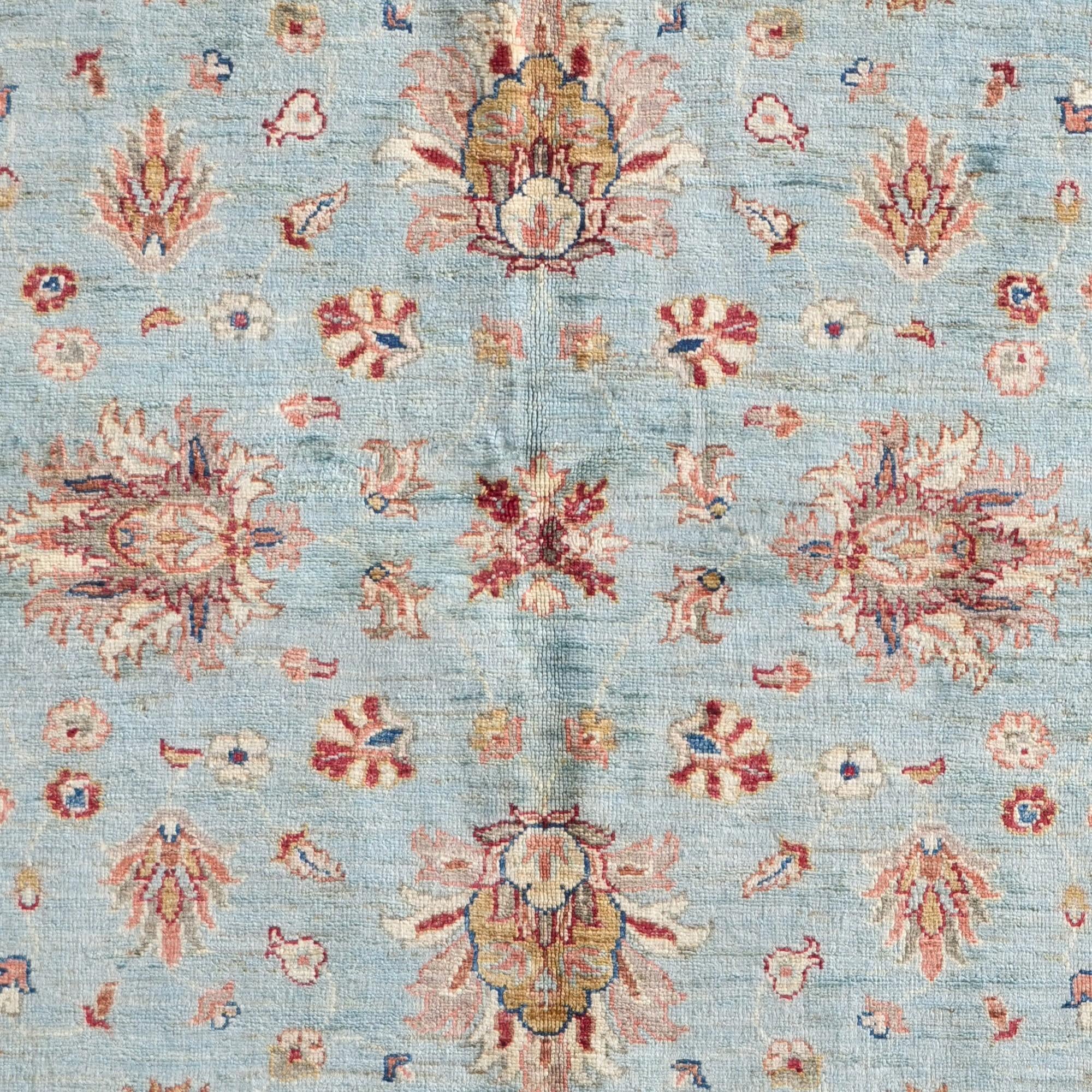 Detail image 10 of 10: 5' 11 x 8' 3 Hand Knotted Ziegler Rug
