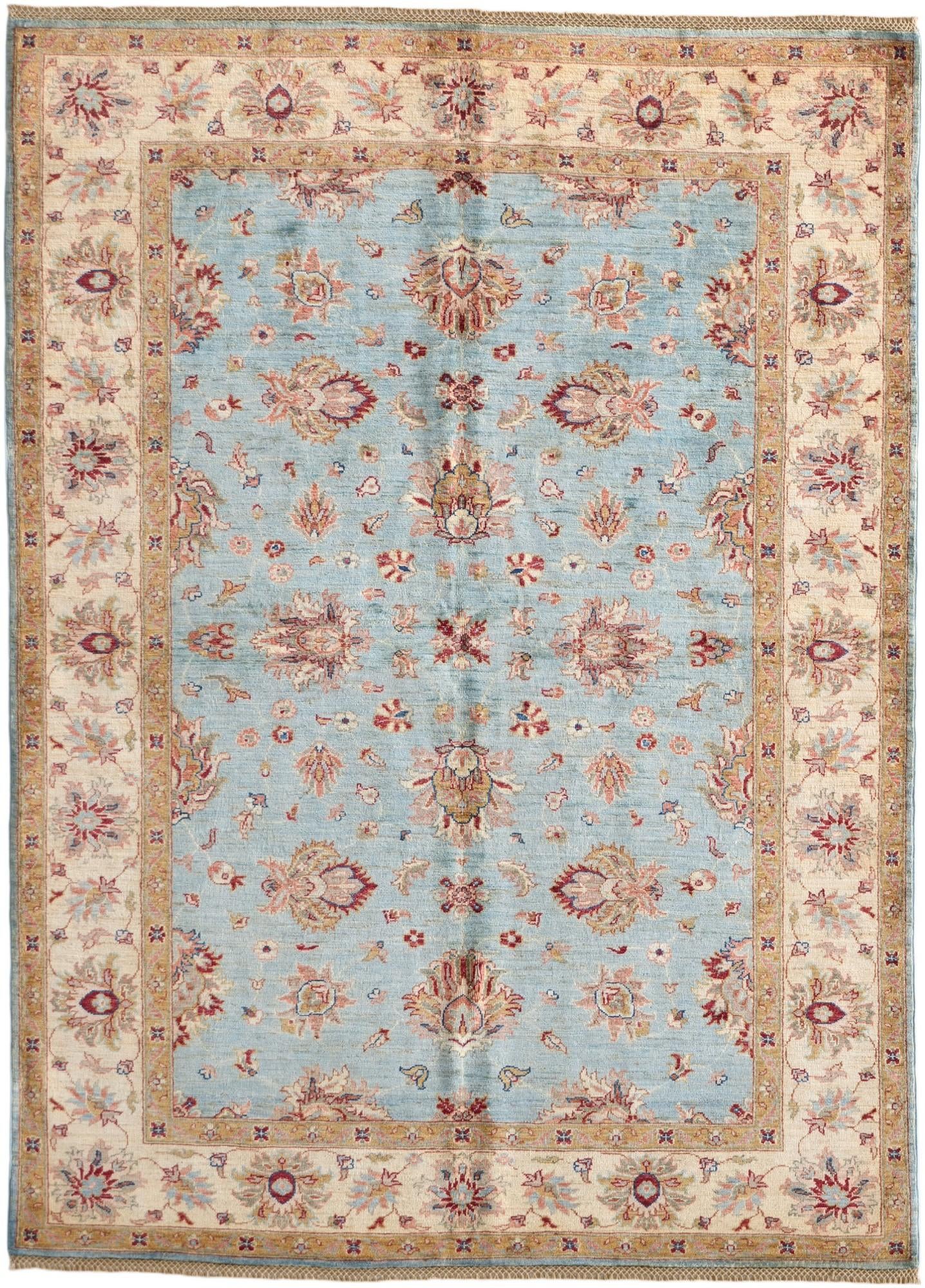 Detail image 2 of 10: 5' 11 x 8' 3 Hand Knotted Ziegler Rug
