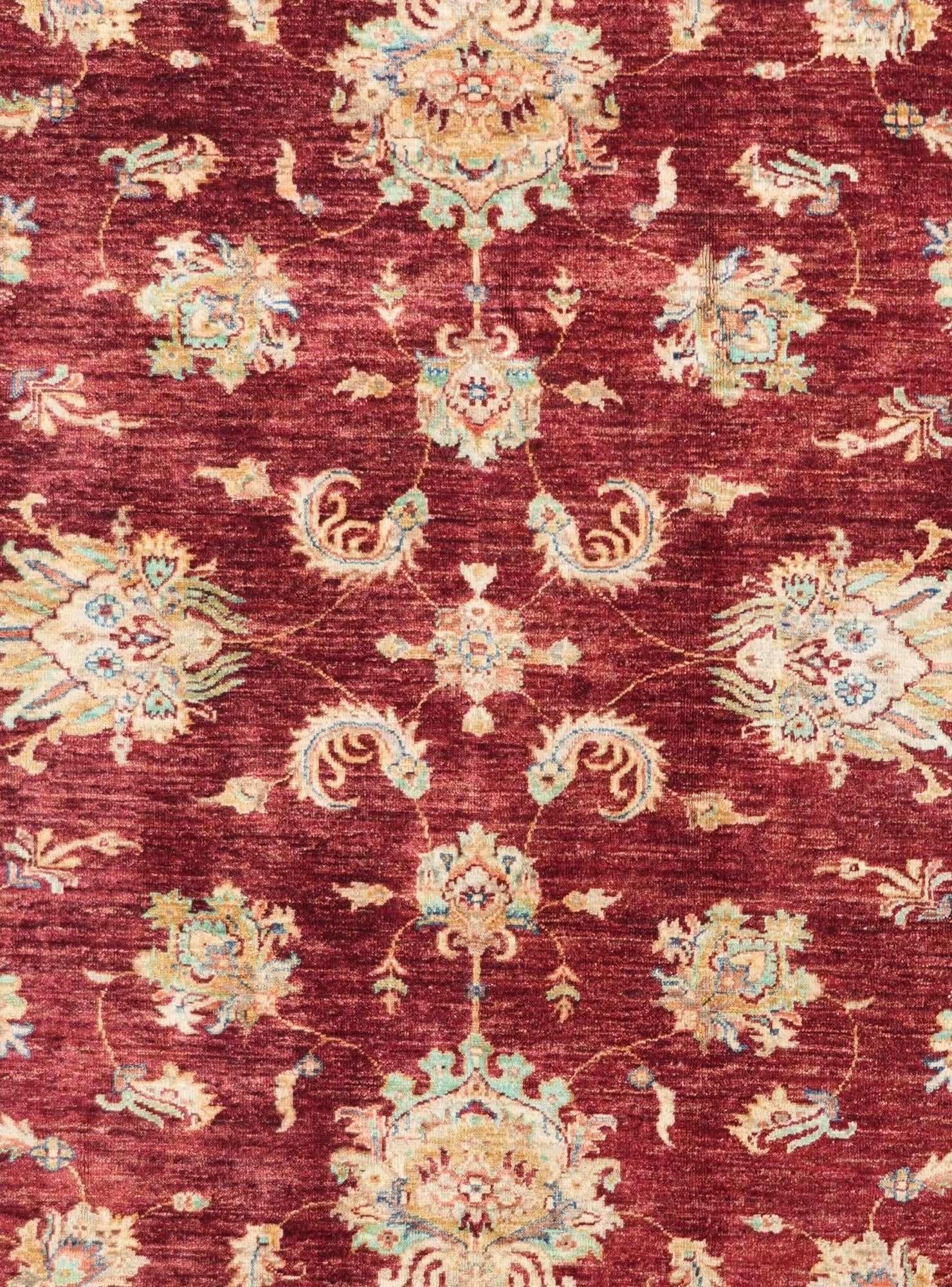 7' 3 x 9' 10 Hand Knotted Ziegler Rug