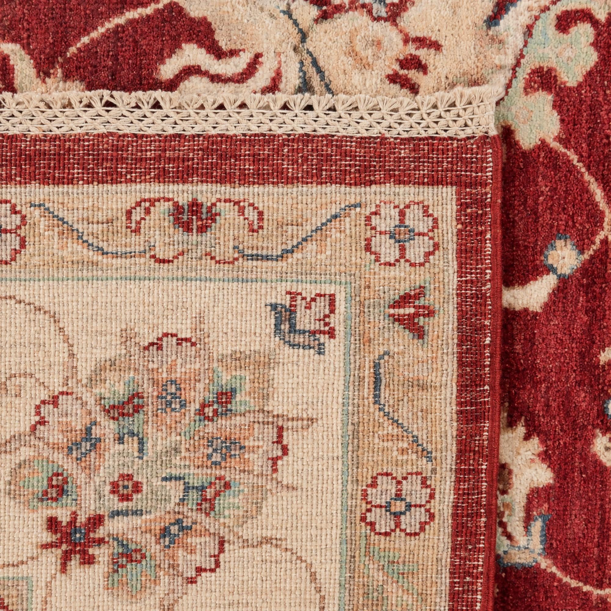 220cm x 300cm Hand Knotted Ziegler Rug