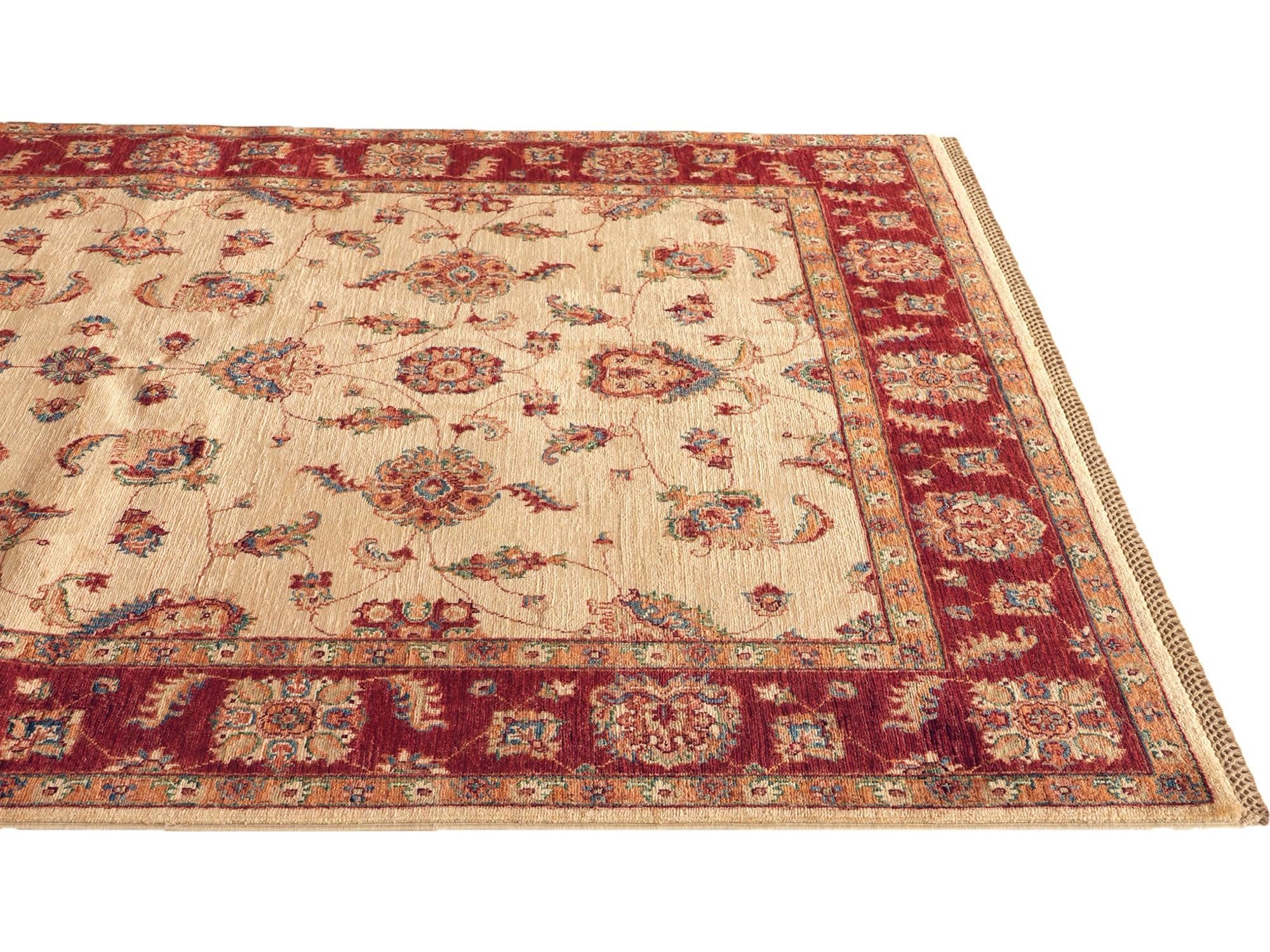 175cm x 250cm Hand Knotted Ziegler Rug