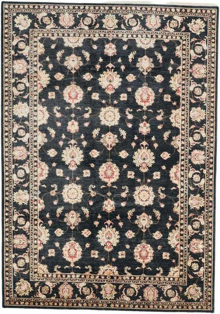 7' x 10' Hand Knotted Ziegler Rug
