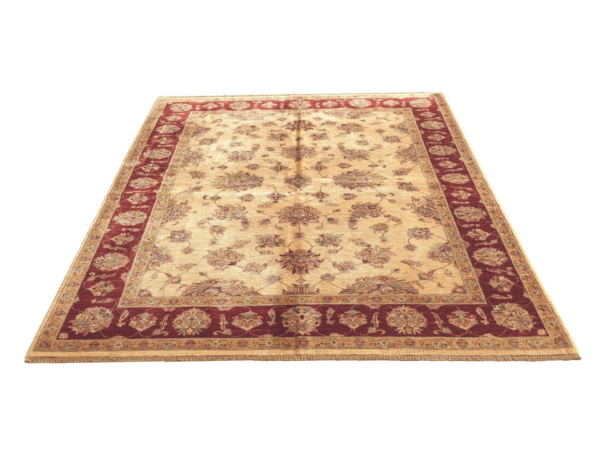 Detail image 5 of 10: 5' 11 x 8' Hand Knotted Ziegler Rug
