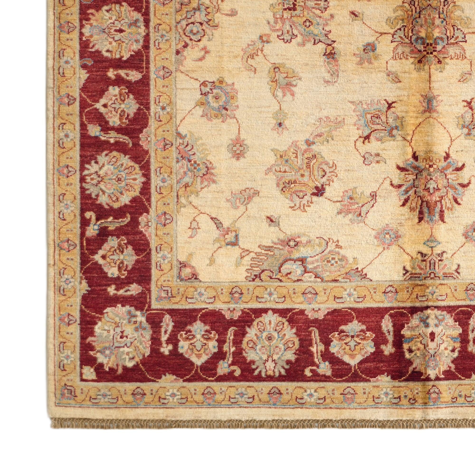 Detail image 7 of 10: 5' 11 x 8' Hand Knotted Ziegler Rug