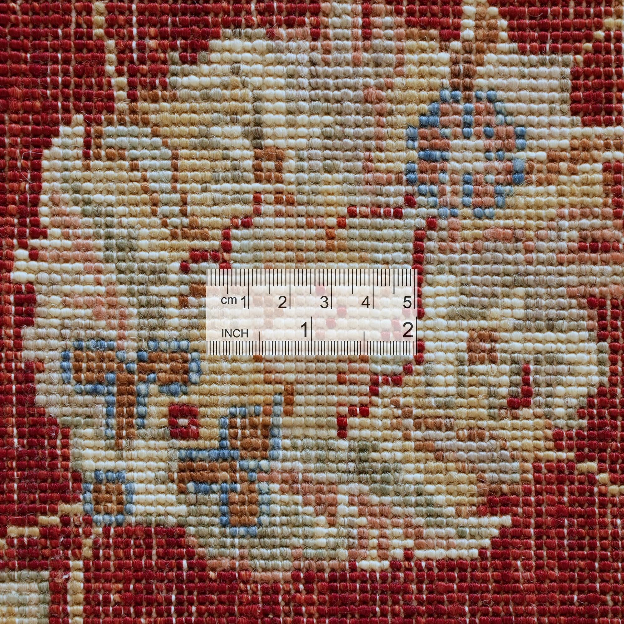 Detail image 9 of 10: 5' 11 x 8' Hand Knotted Ziegler Rug