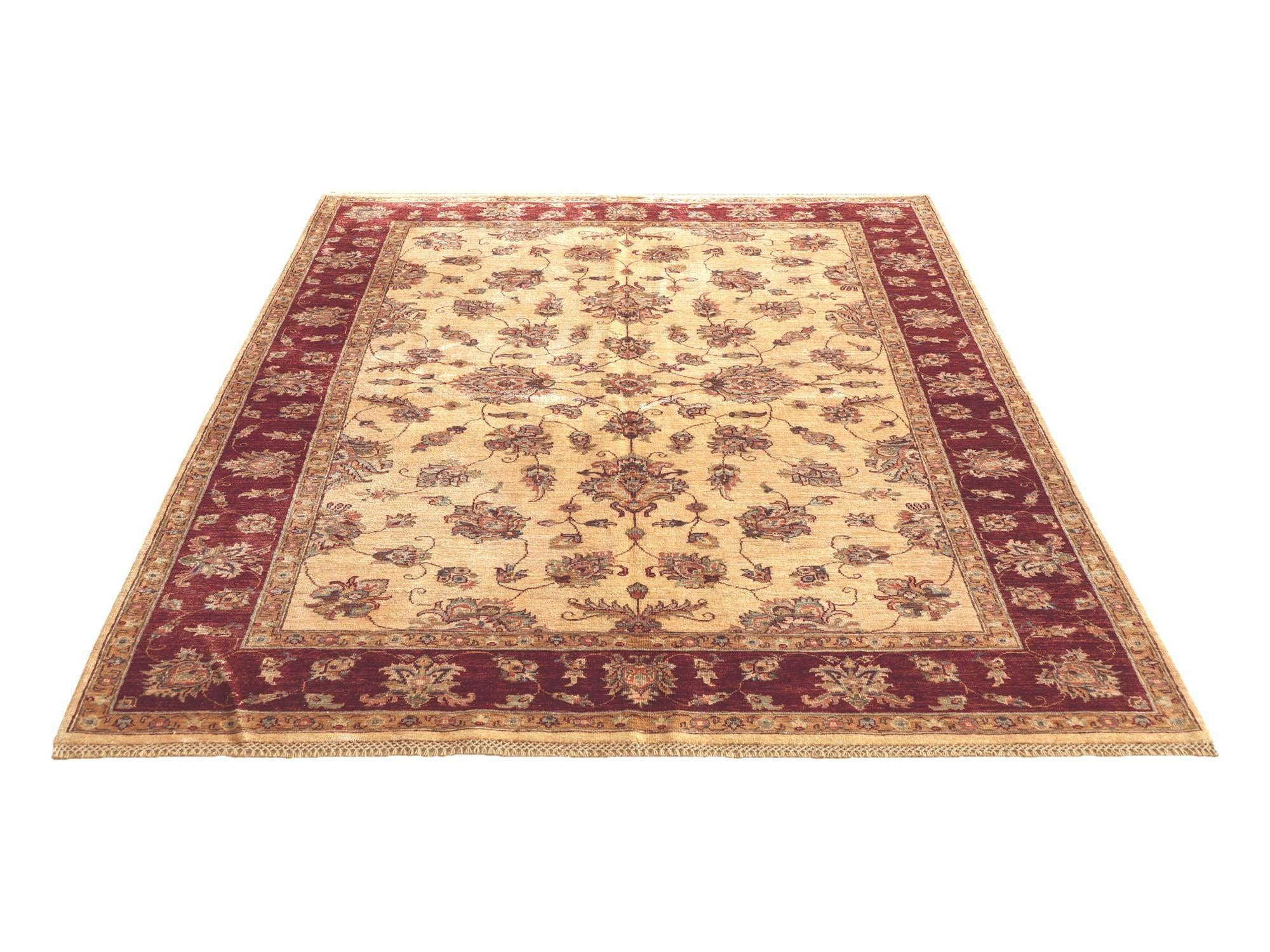 180cm x 245cm Hand Knotted Ziegler Rug