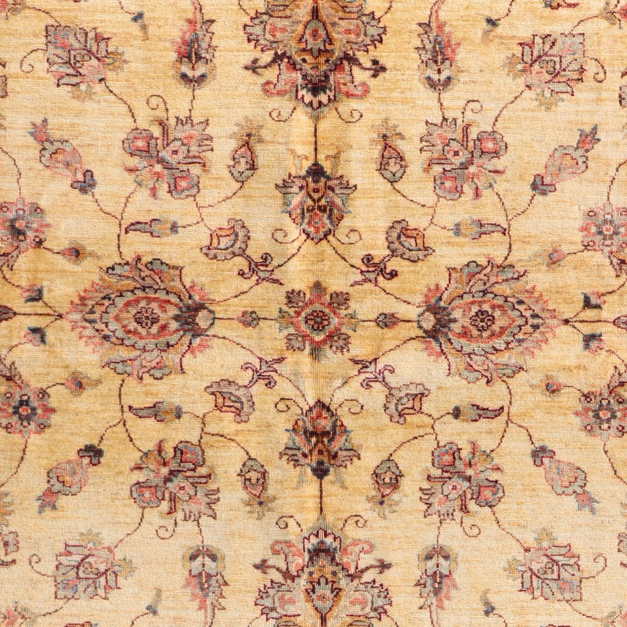 180cm x 245cm Hand Knotted Ziegler Rug