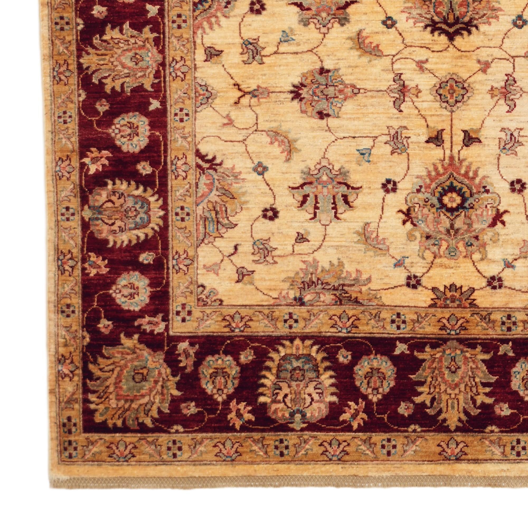 175cm x 245cm Hand Knotted Ziegler Rug