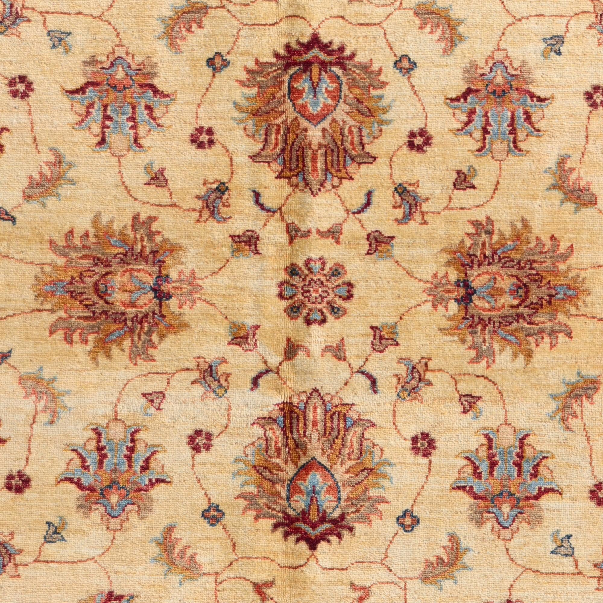 Detail image 10 of 10: 5' 8 x 8' Hand Knotted Ziegler Rug
