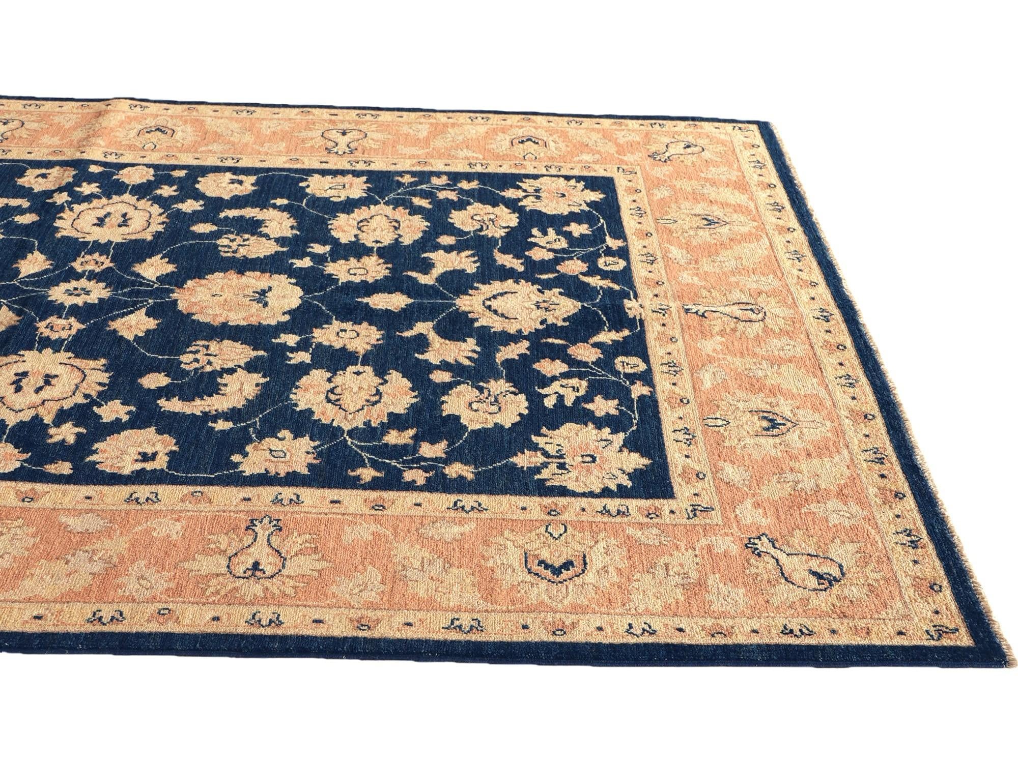 180cm x 240cm Hand Knotted Ziegler Rug