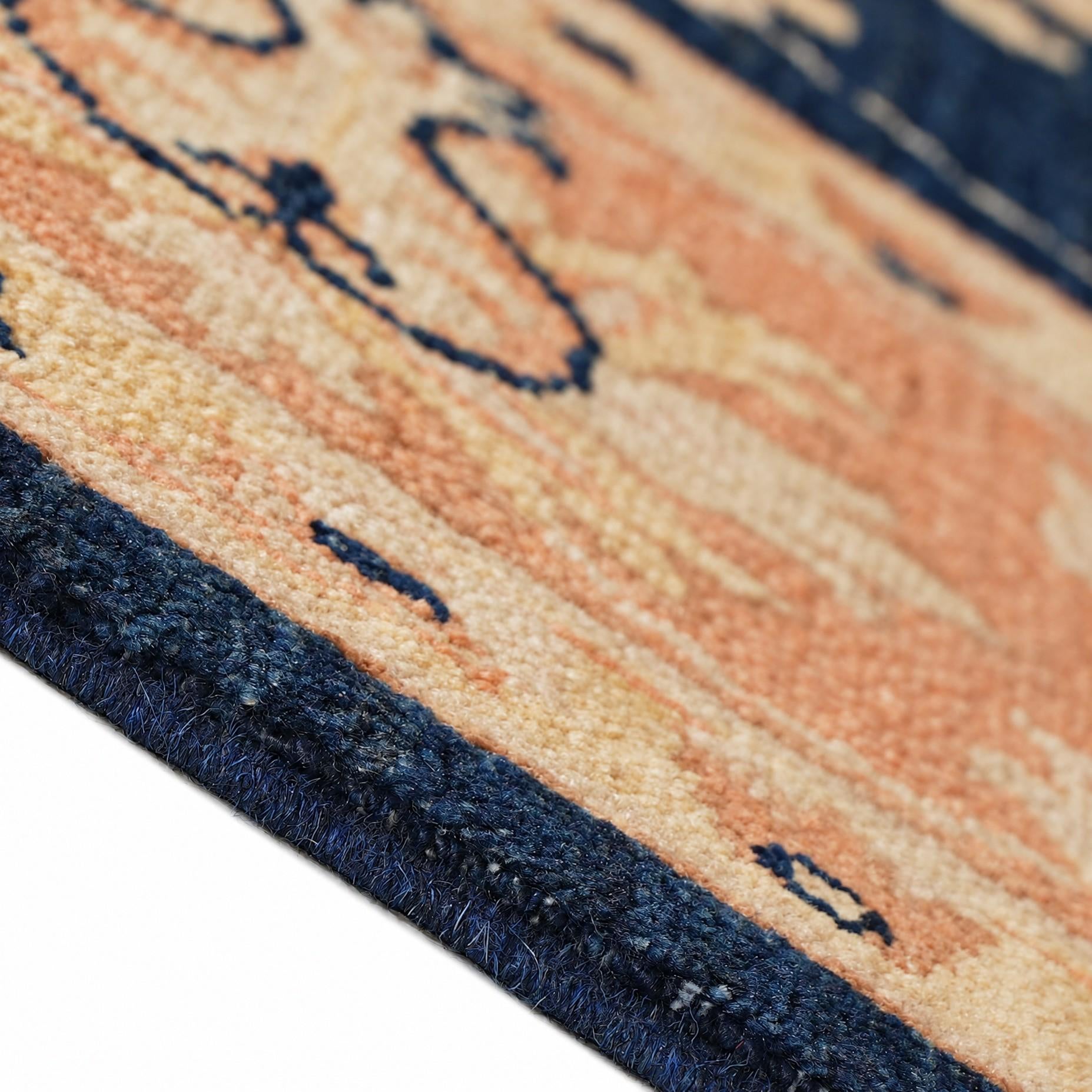 180cm x 240cm Hand Knotted Ziegler Rug