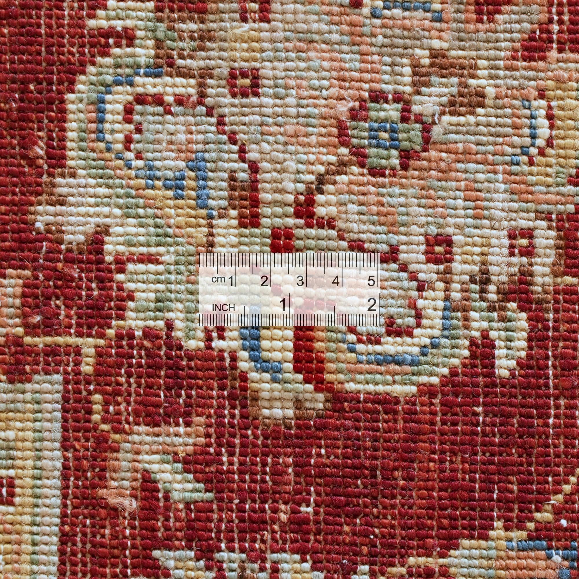 Detail image 9 of 10: 5' 8 x 8' 5 Hand Knotted Ziegler Rug