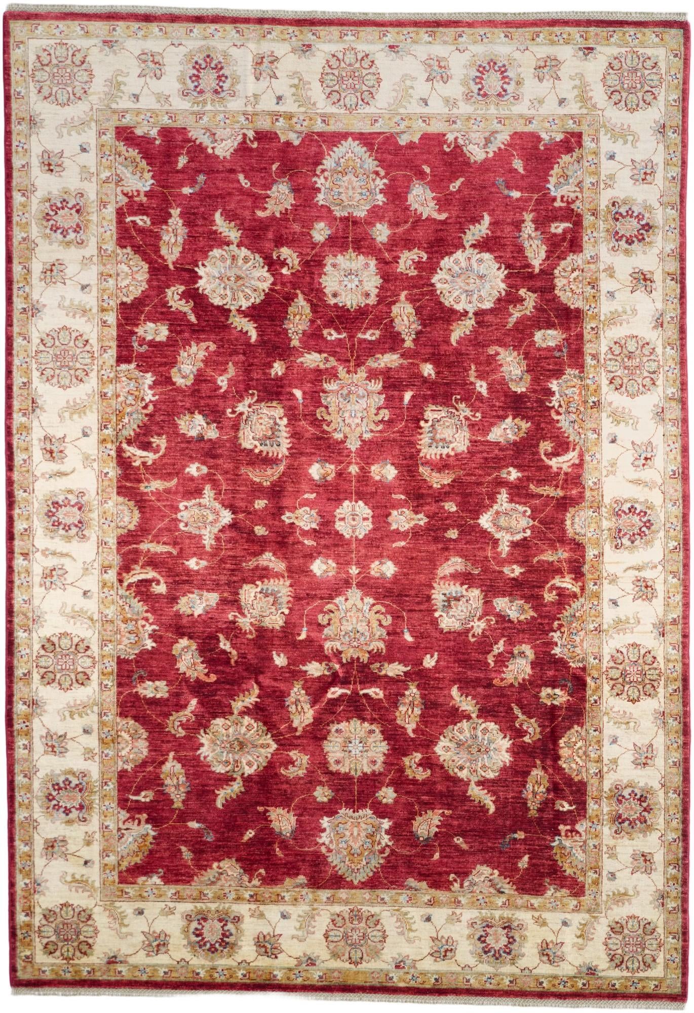 6' 9 x 9' 10 Hand Knotted Ziegler Rug