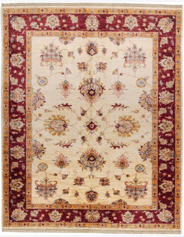 5' 1 x 6' 5 Hand Knotted Ziegler Rug