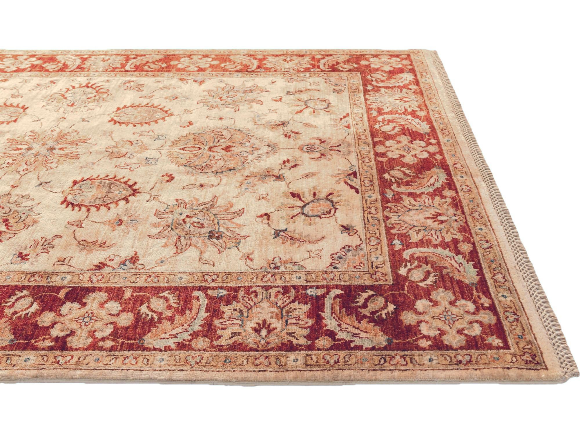 5' x 6' 10 Hand Knotted Ziegler Rug