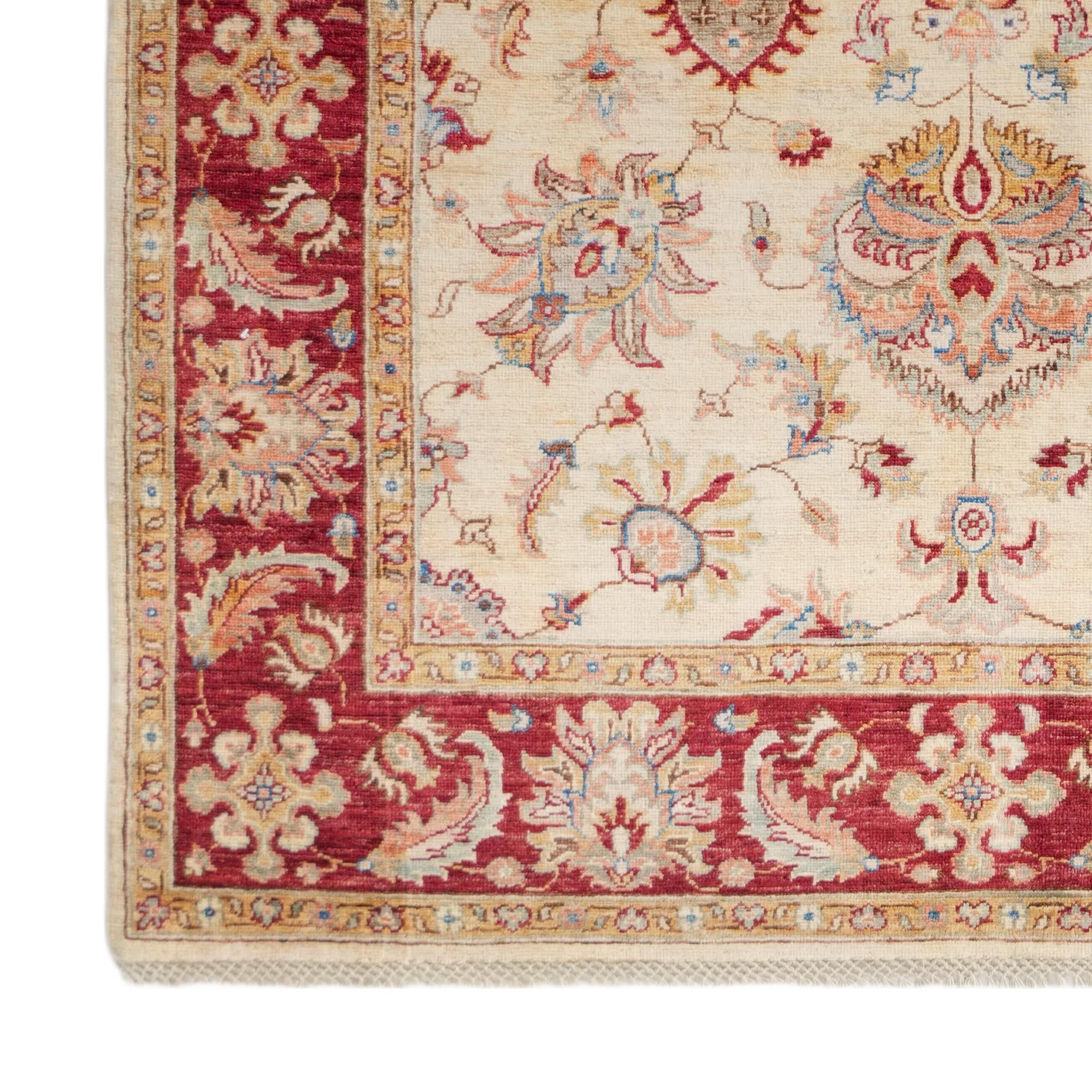 5' x 6' 10 Hand Knotted Ziegler Rug