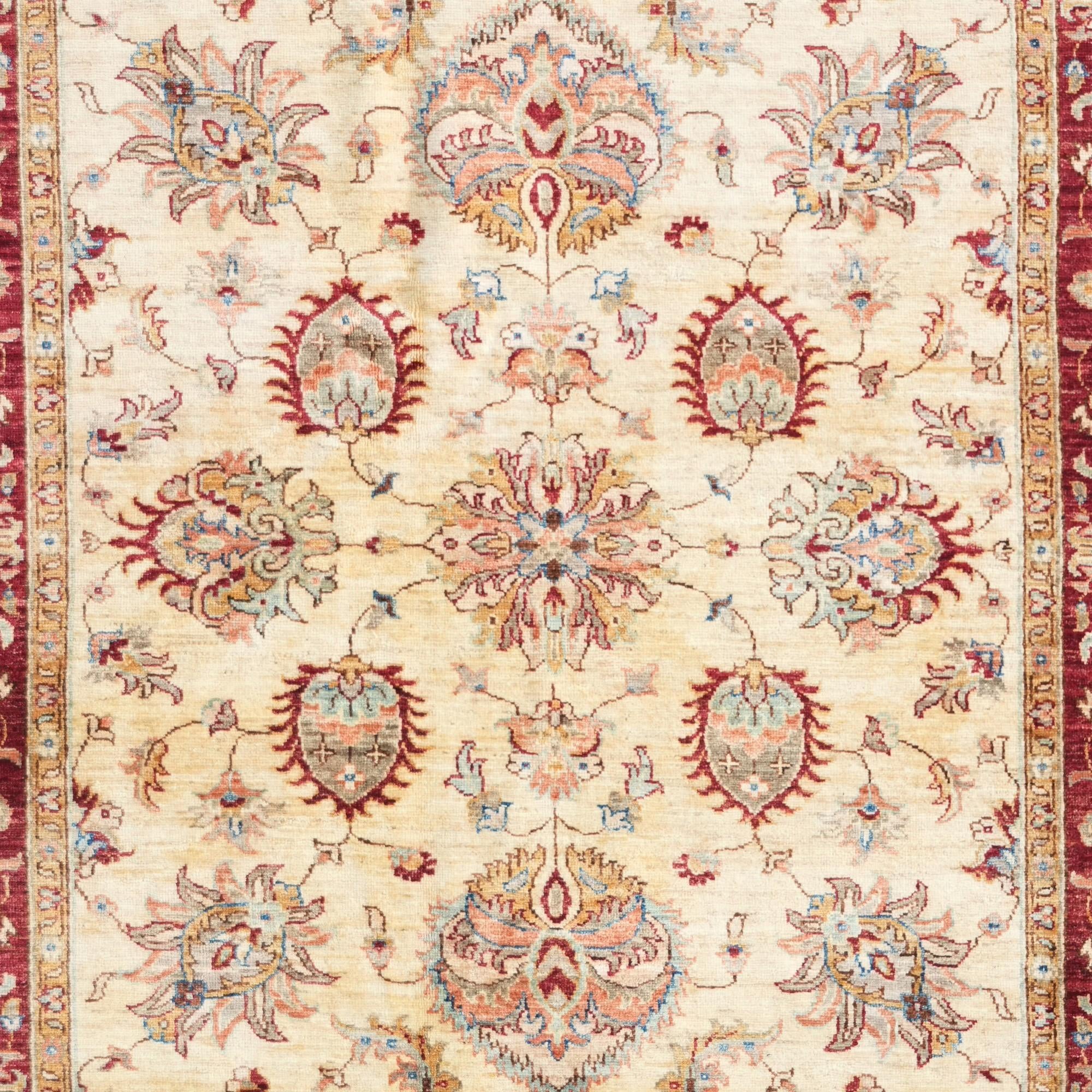 5' x 6' 10 Hand Knotted Ziegler Rug