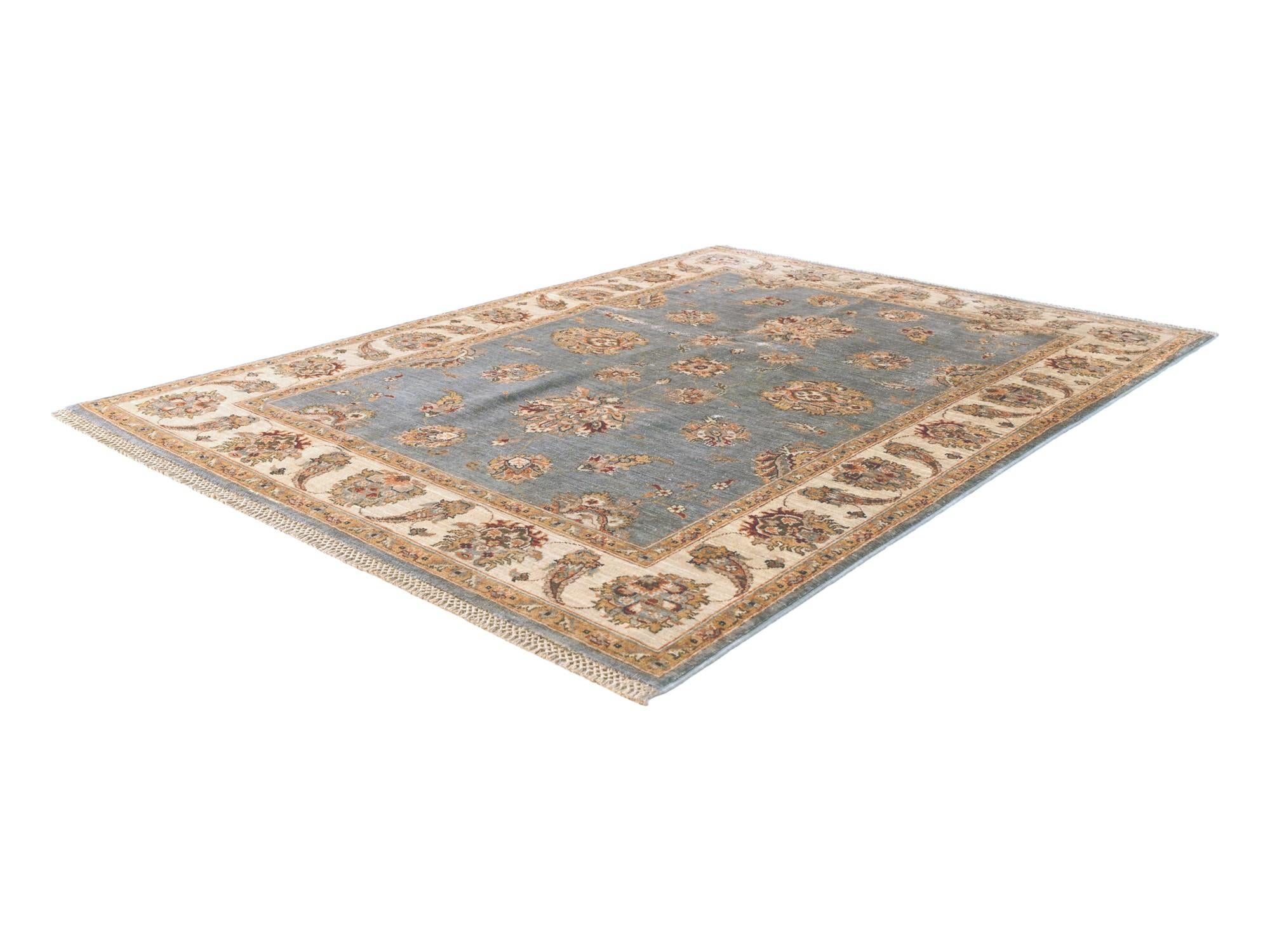 4' 11 x 6' 8 Hand Knotted Ziegler Rug