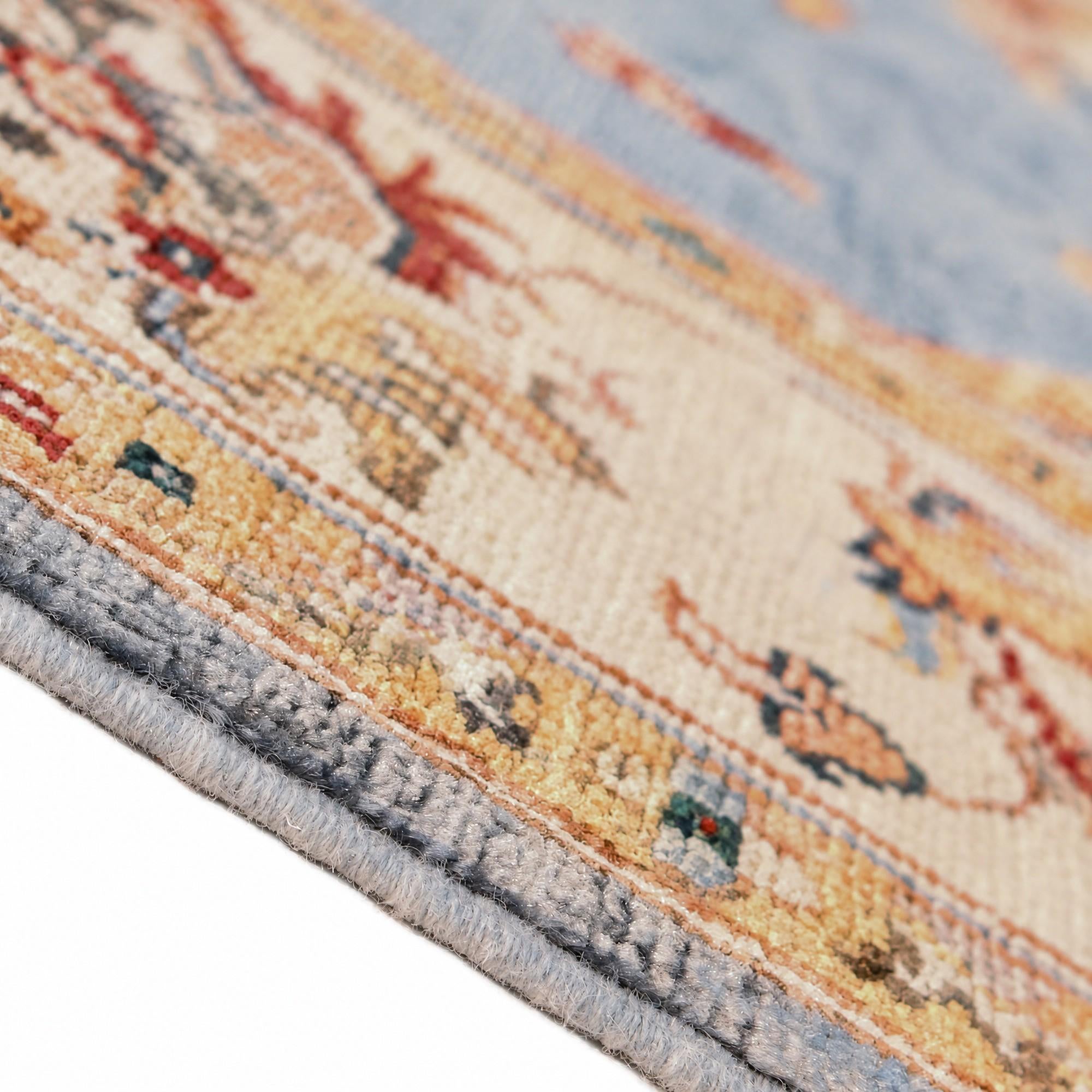 150cm x 205cm Hand Knotted Ziegler Rug