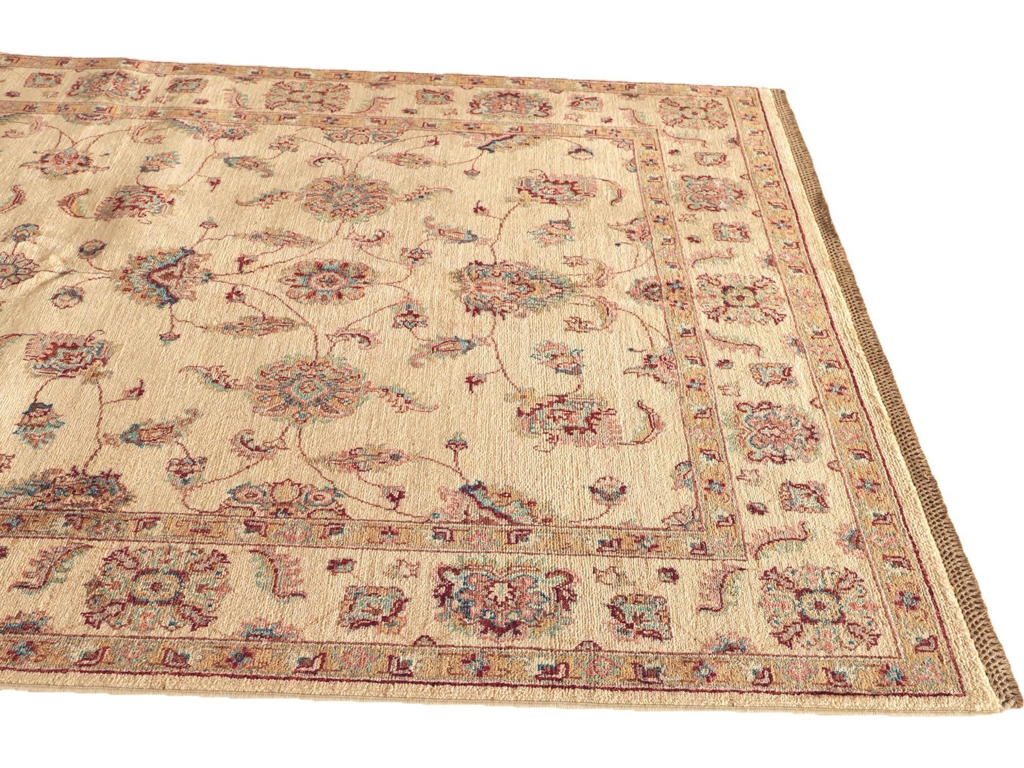 170cm x 245cm Hand Knotted Ziegler Rug