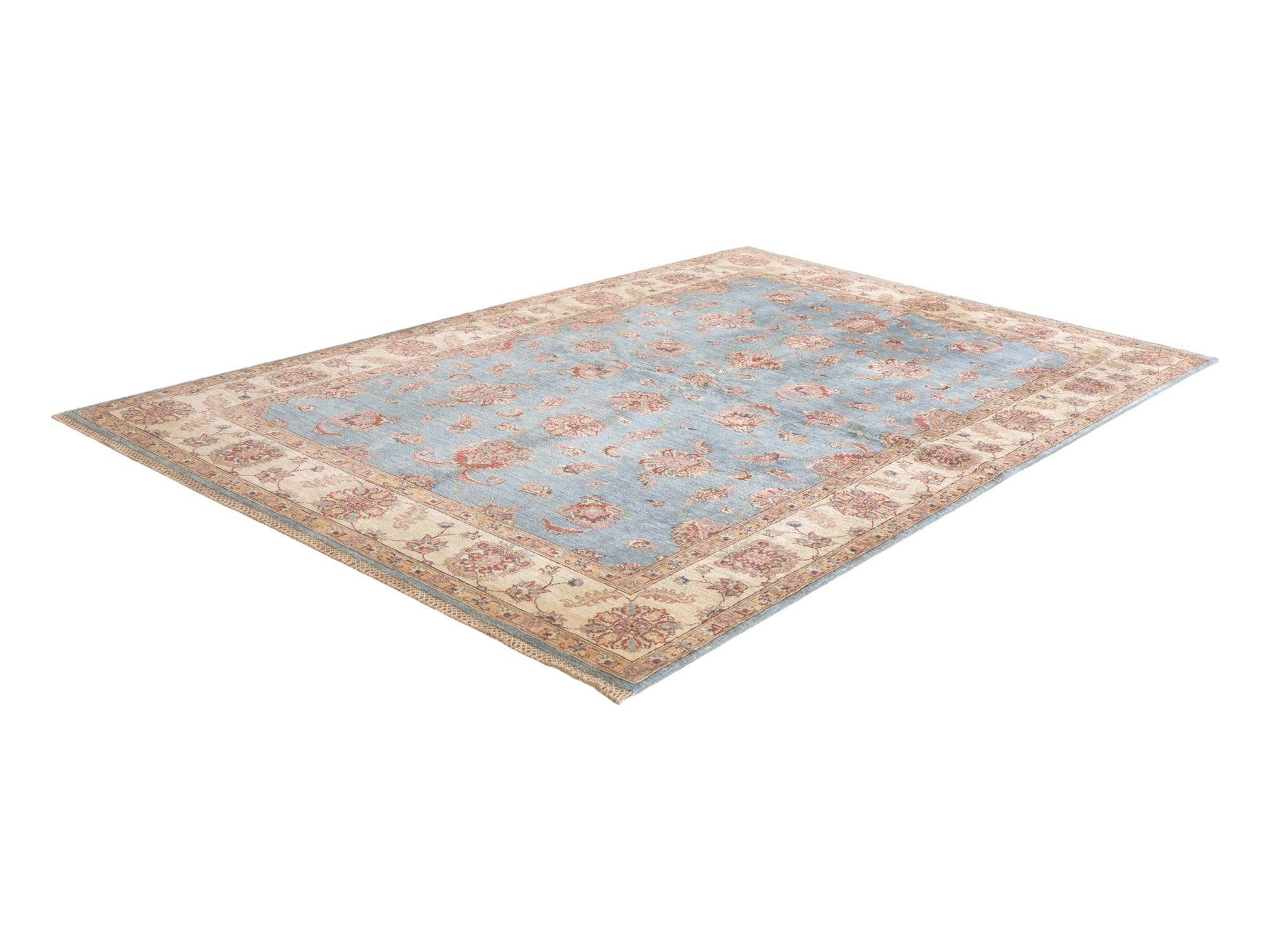 Detail image 4 of 10: 5' 6 x 8' 2 Hand Knotted Ziegler Rug