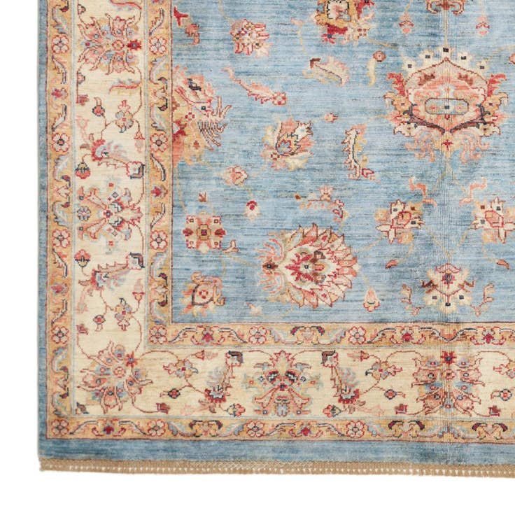 Detailansicht von 180cm x 255cm Handgeknüpft Ziegler Teppich