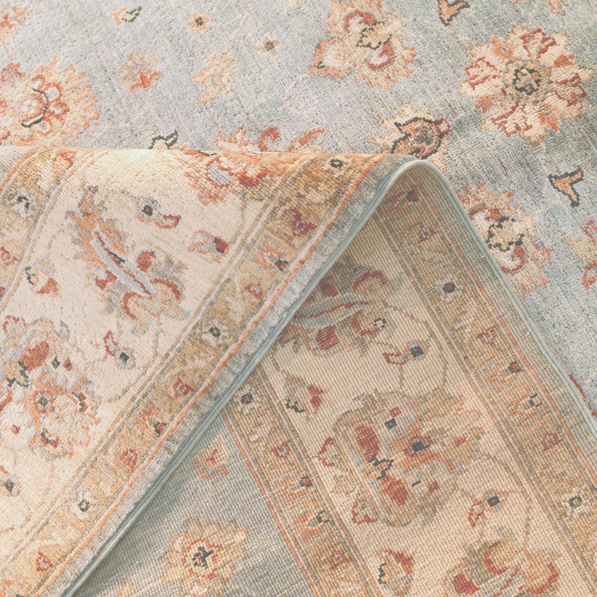 5' 8 x 7' 8 Hand Knotted Ziegler Rug