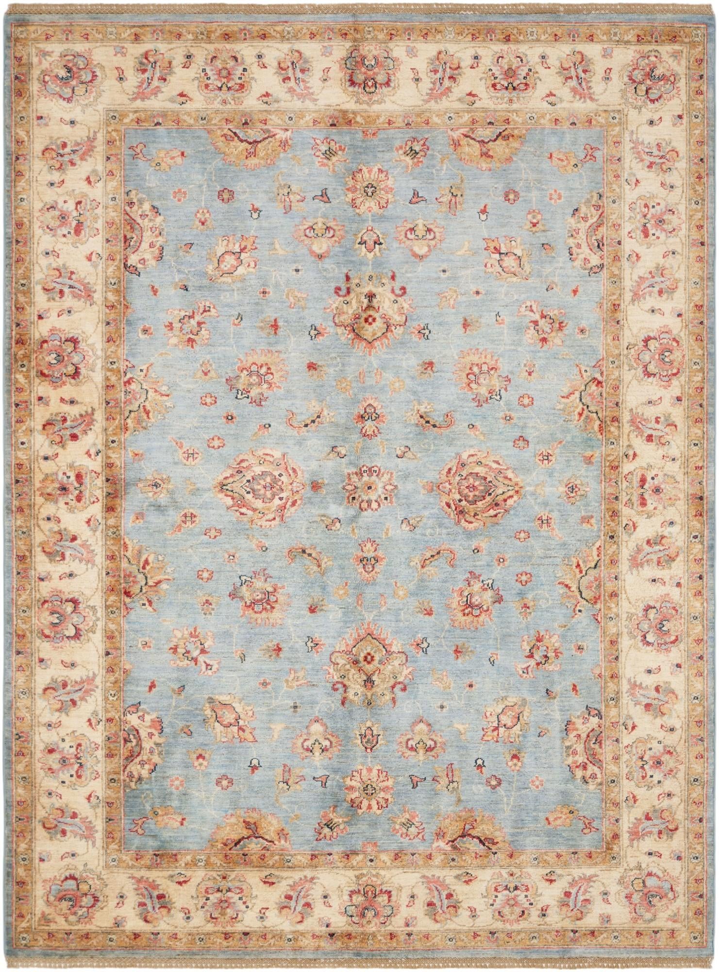 5' 8 x 7' 8 Hand Knotted Ziegler Rug