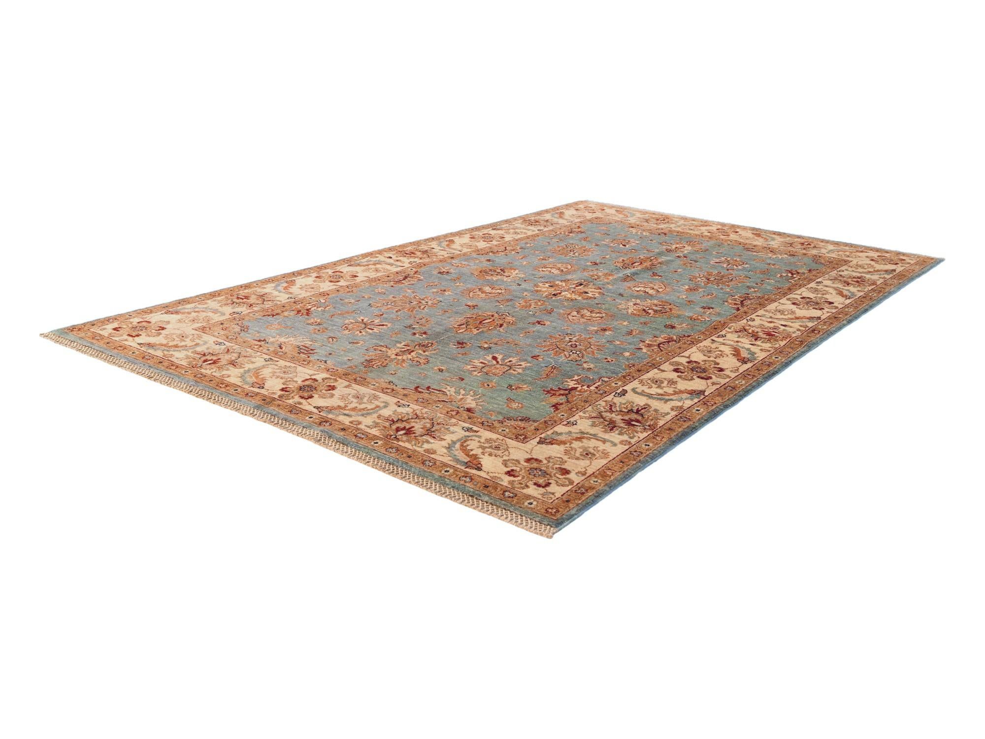 5' 6 x 8' 5 Hand Knotted Ziegler Rug