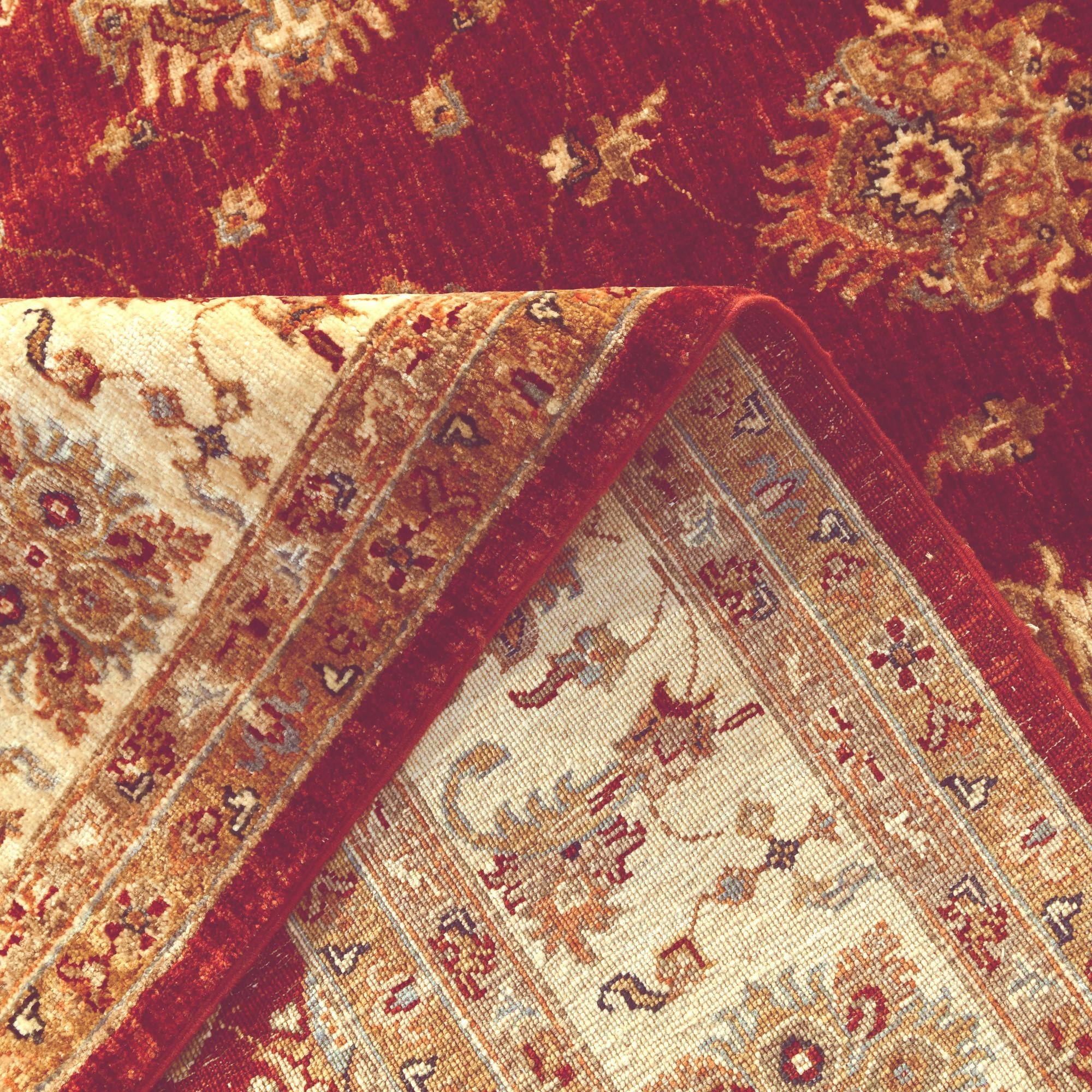6' 9 x 10' 4 Hand Knotted Ziegler Rug
