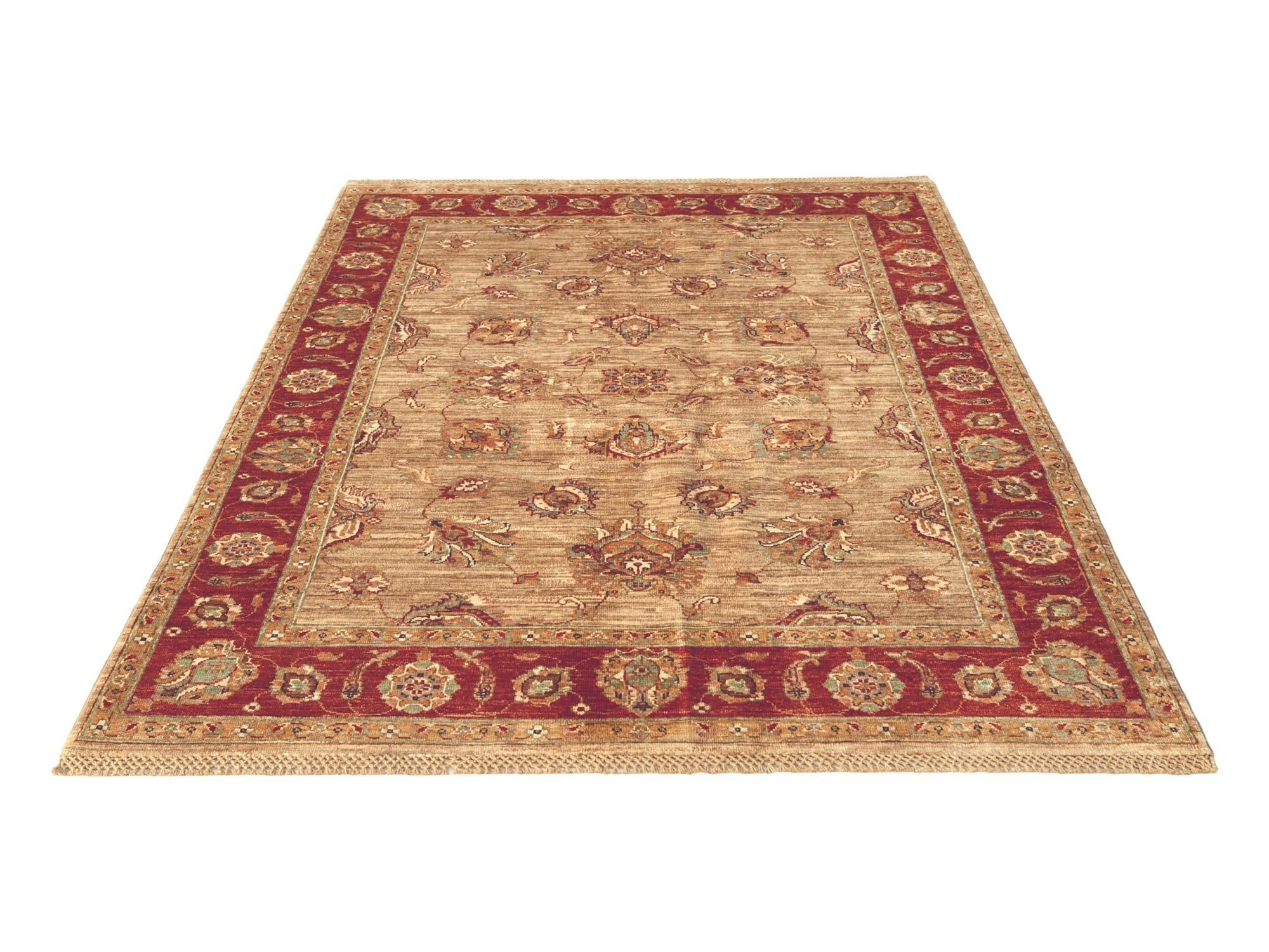 5' 1 x 6' 6 Hand Knotted Ziegler Rug