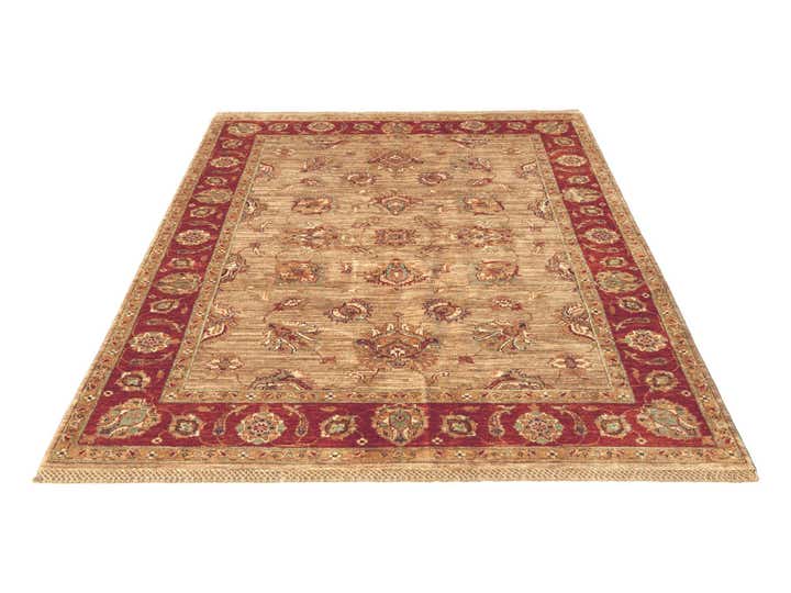 5' 1 x 6' 6 Hand Knotted Ziegler Rug