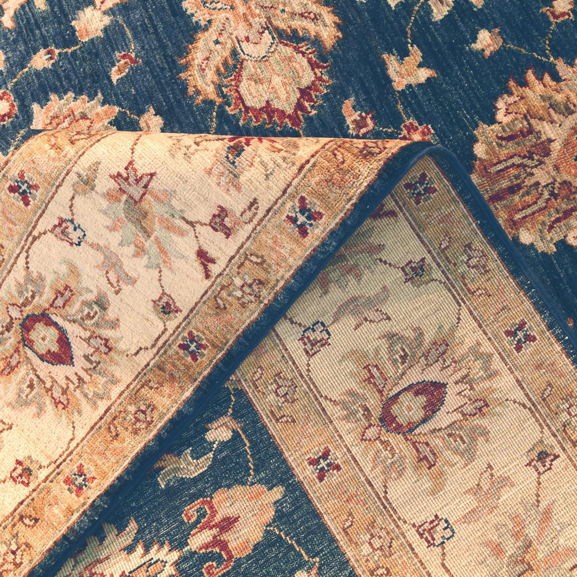 5' 11 x 8' 2 Hand Knotted Ziegler Rug