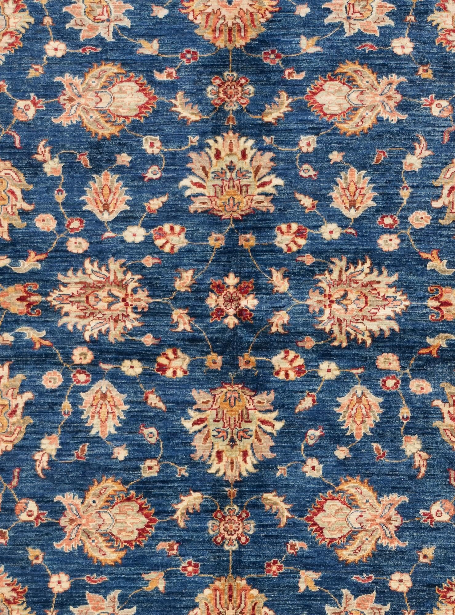 5' 11 x 8' 2 Hand Knotted Ziegler Rug